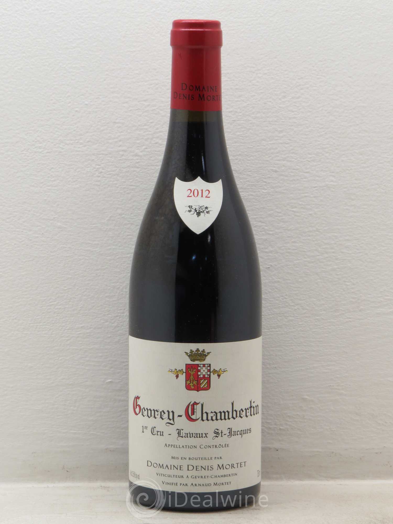 Gevrey-Chambertin 1er Cru Lavaux Saint Jacques Denis Mortet (Domaine) 2012 - Lot de 1 bouteille - 0
