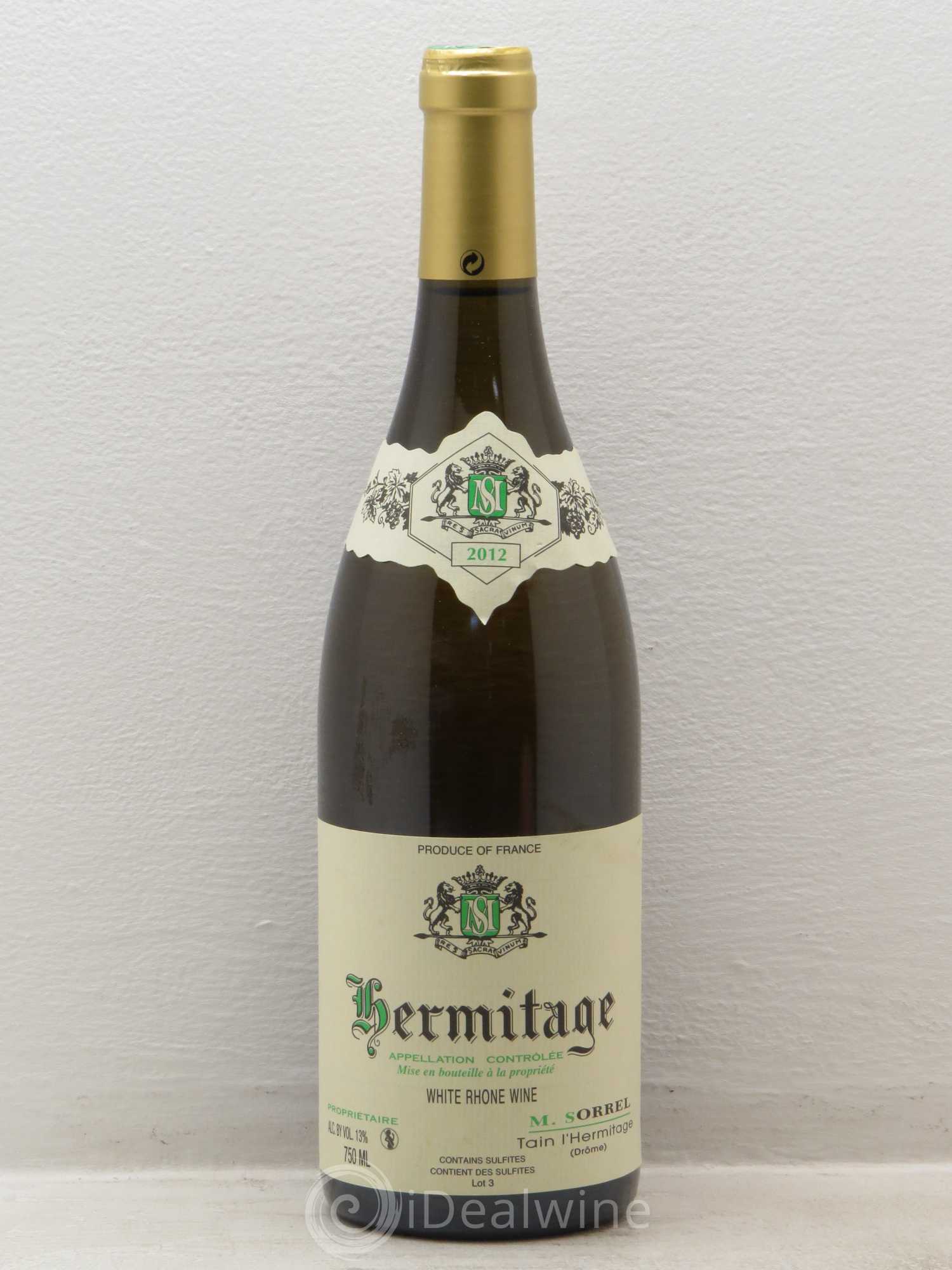 Hermitage 2012 - Lot de 1 bouteille - 0