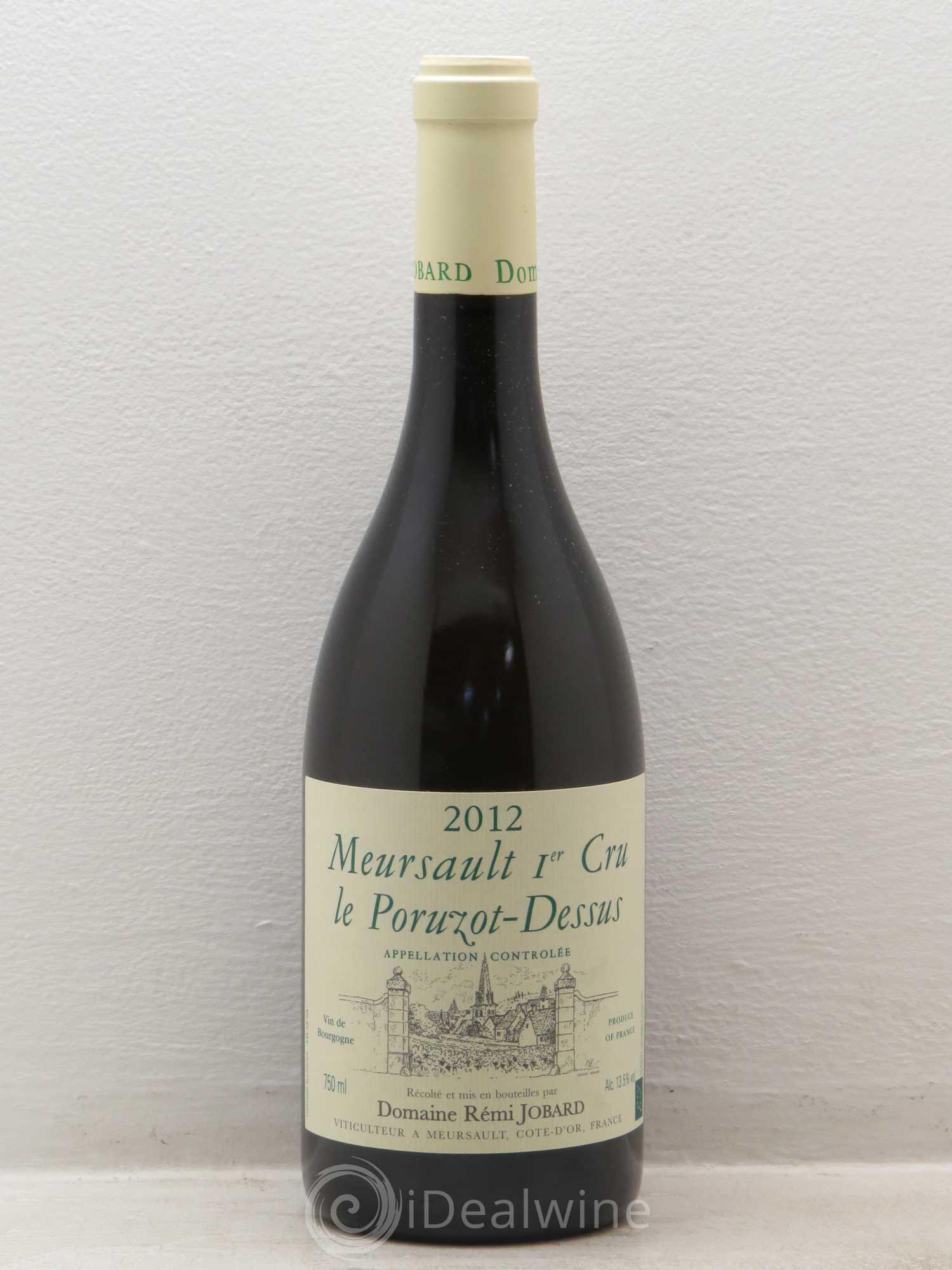 Meursault 1er Cru Le Poruzot-Dessus Rémi Jobard (Domaine) 2012 - Lot de 1 bouteille - 0