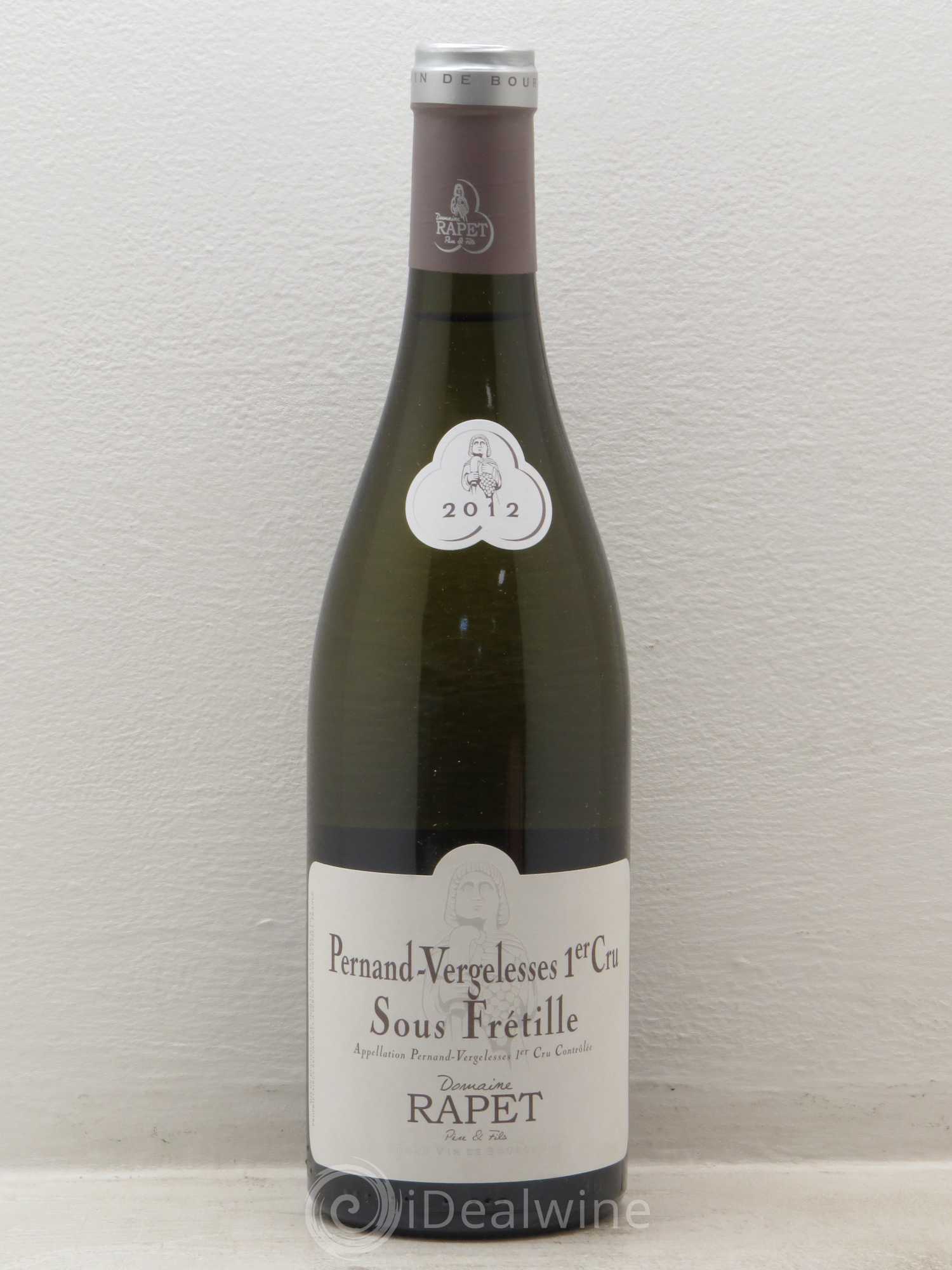 Pernand-Vergelesses 1er Cru Sous Frétille 2012 - Posten von 1 Flasche - 0