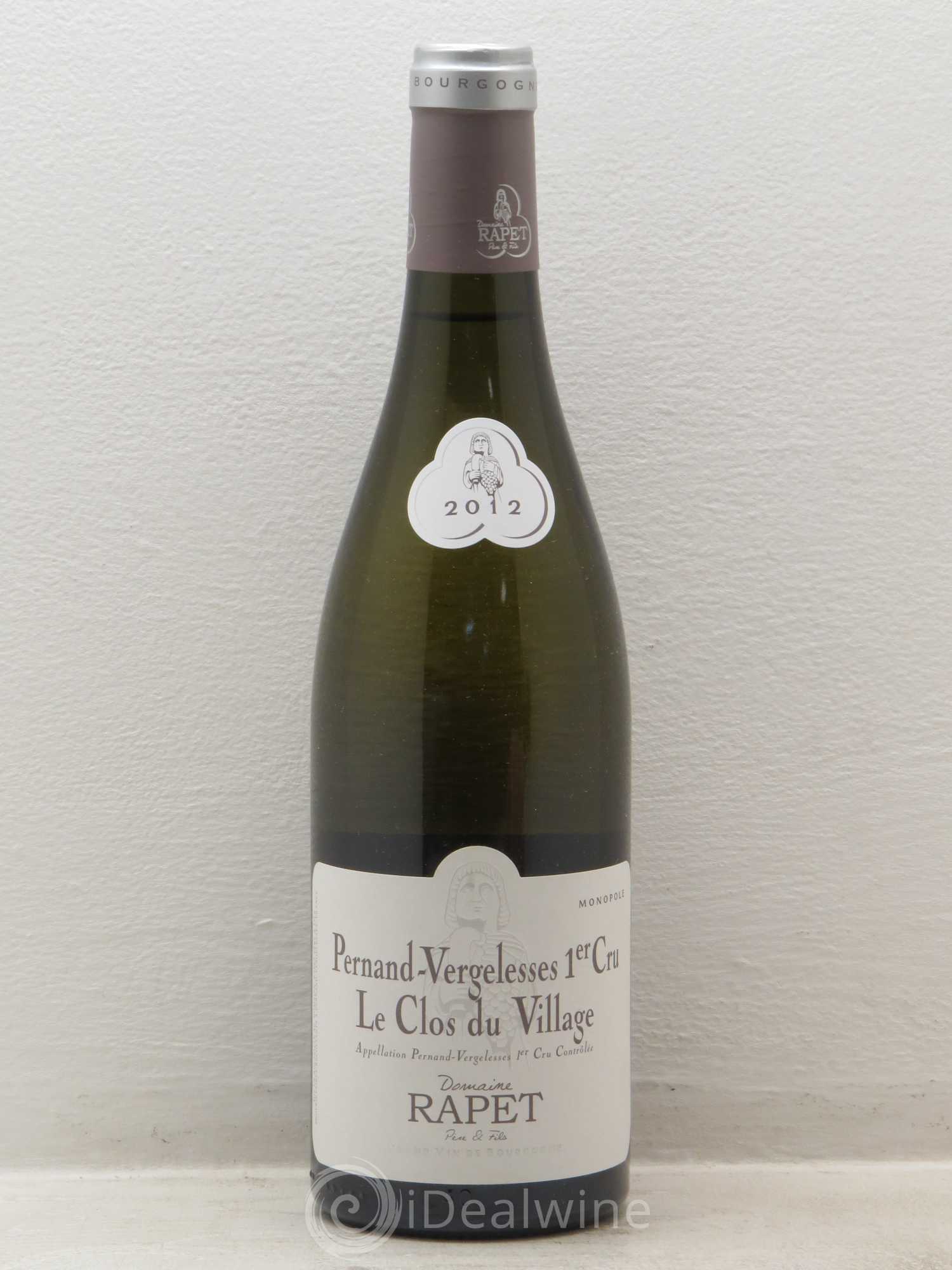 Pernand-Vergelesses 1er Cru Clos du Village 2012 - Posten von 1 Flasche - 0