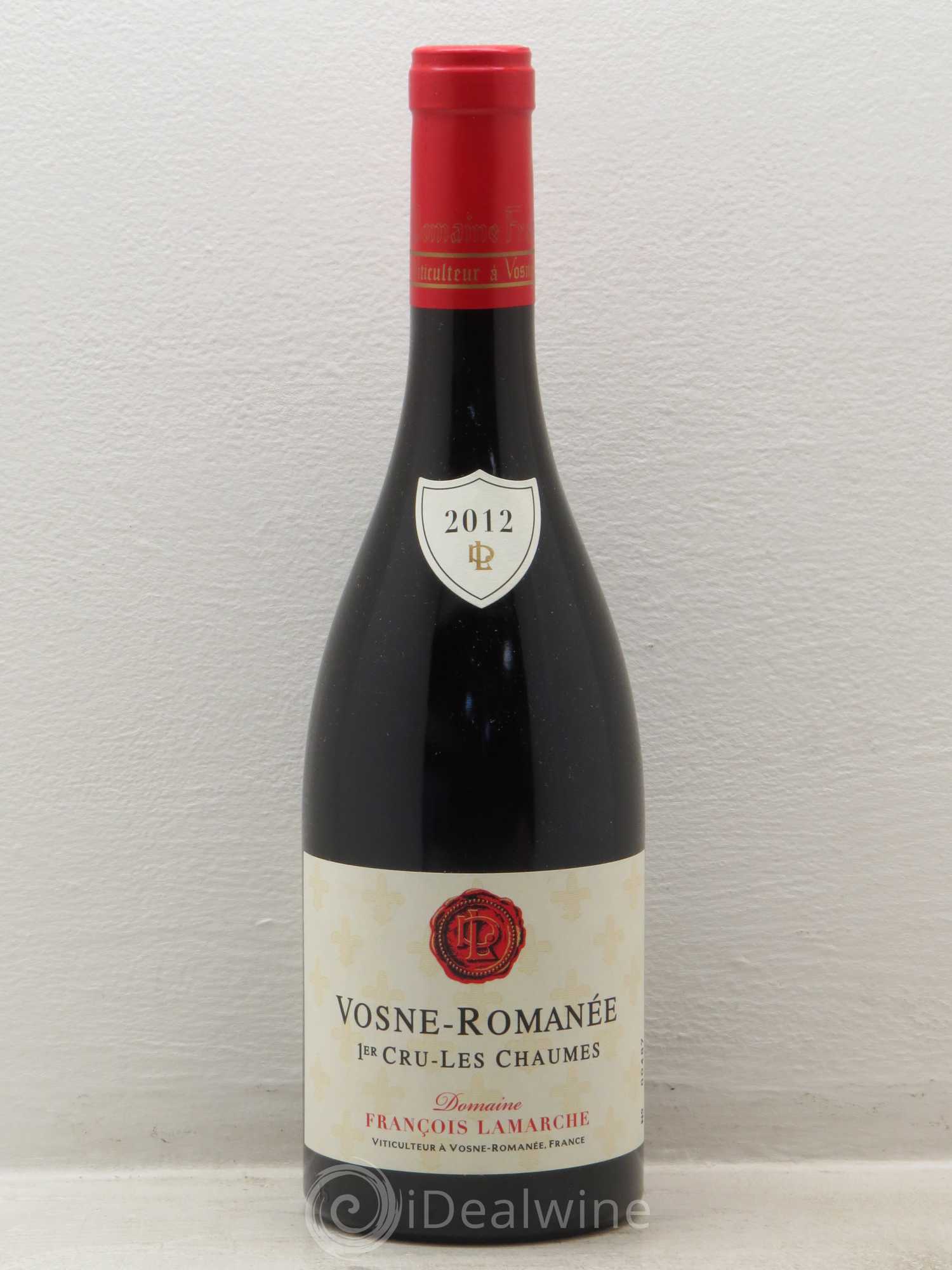 Vosne-Romanée 1er Cru Les Chaumes Lamarche (Domaine) 2012 - Lot de 1 bouteille - 0
