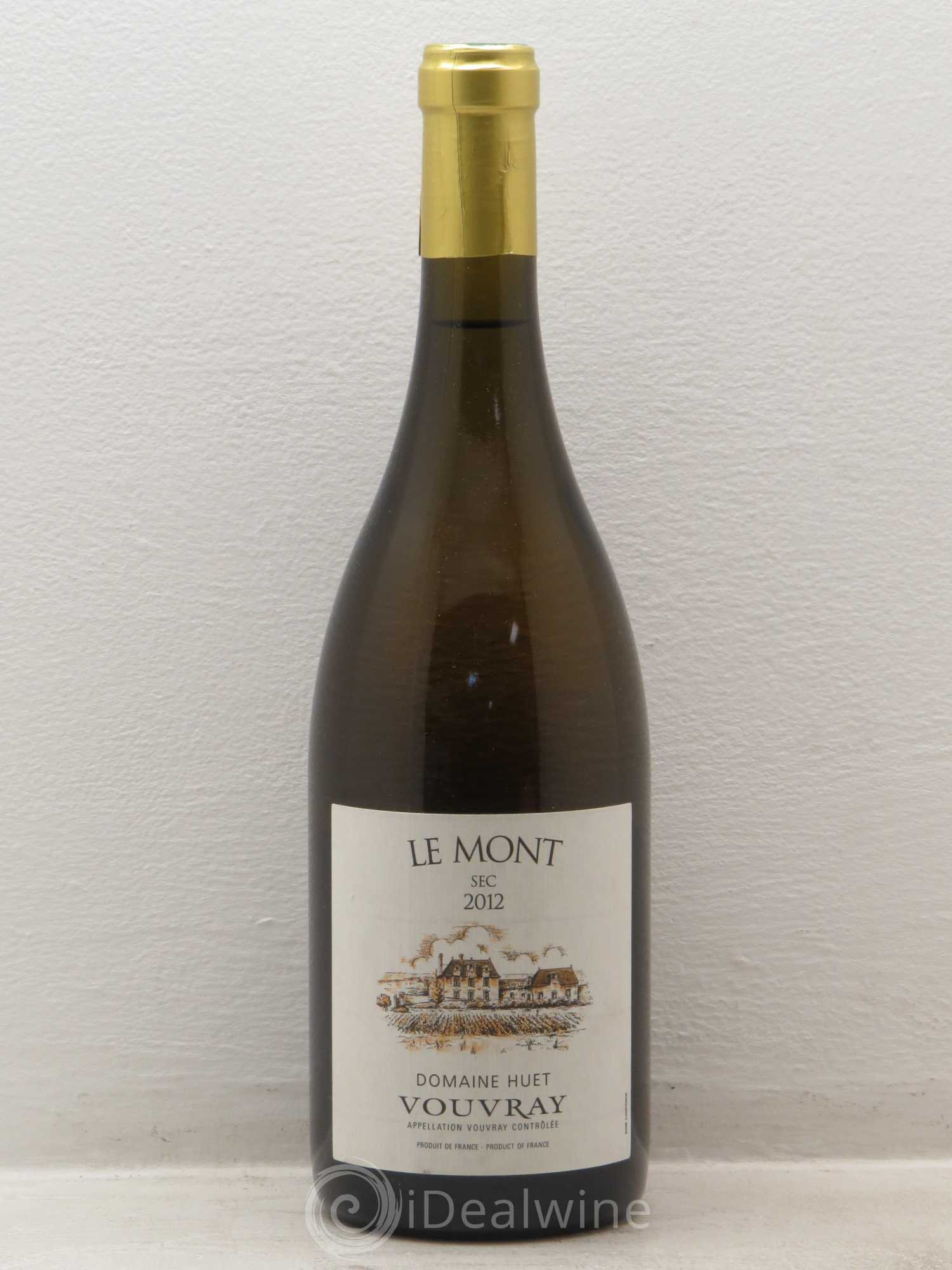 Vouvray Le Mont Sec Domaine Huet 2012 - Posten von 1 Flasche - 0