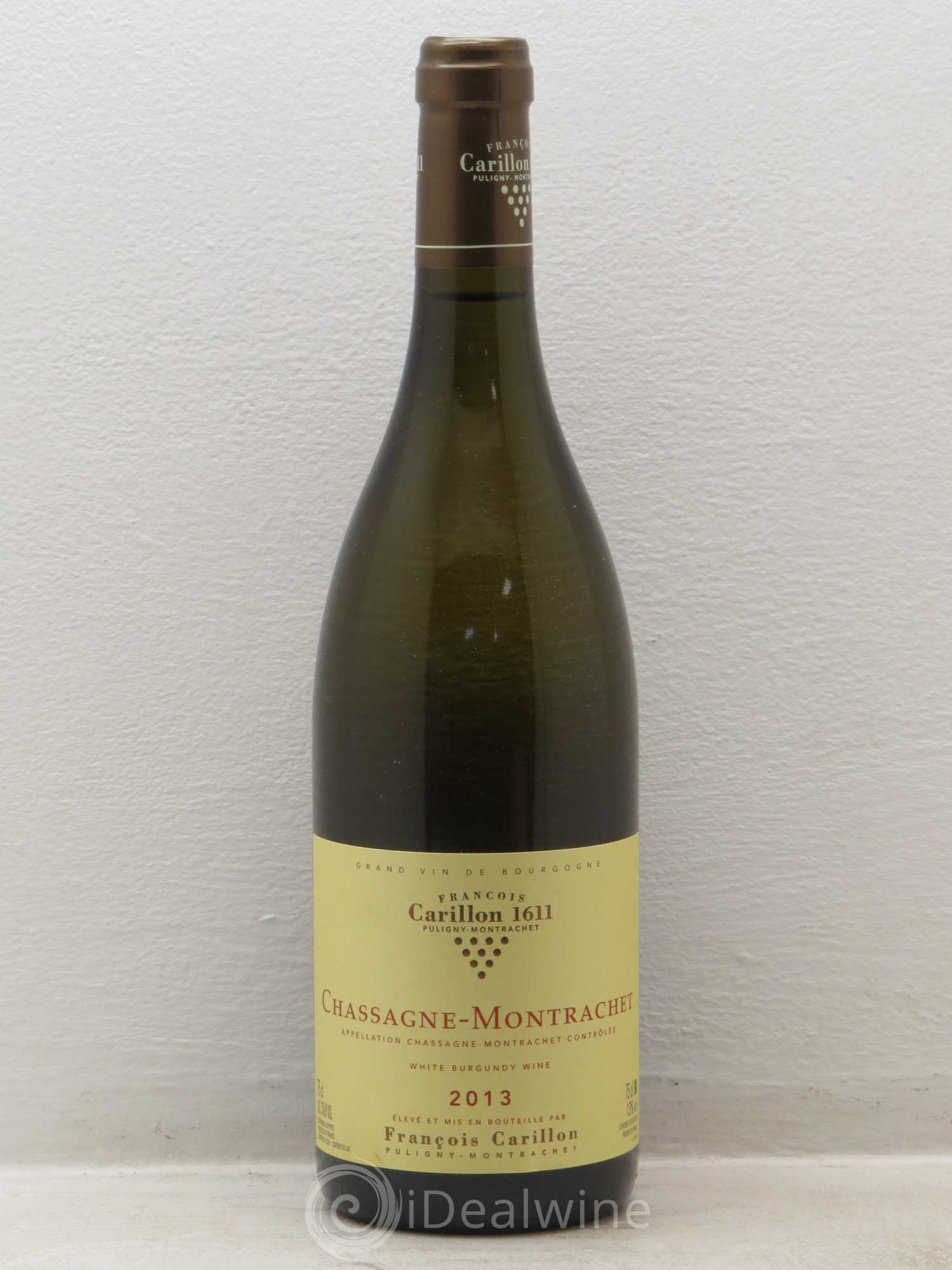 Chassagne-Montrachet François Carillon 2013 - Posten von 1 Flasche - 0