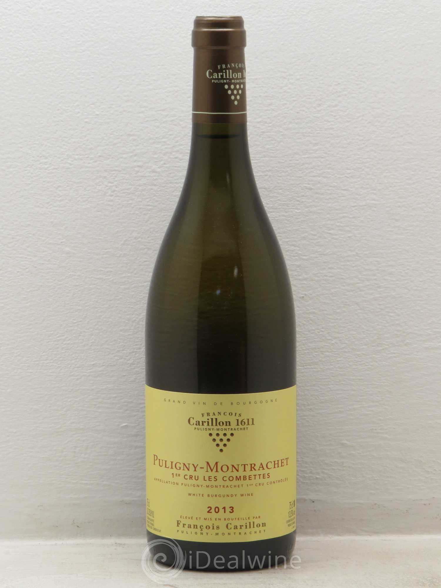 Puligny-Montrachet 1er Cru François Carillon 2013 - Posten von 1 Flasche - 0