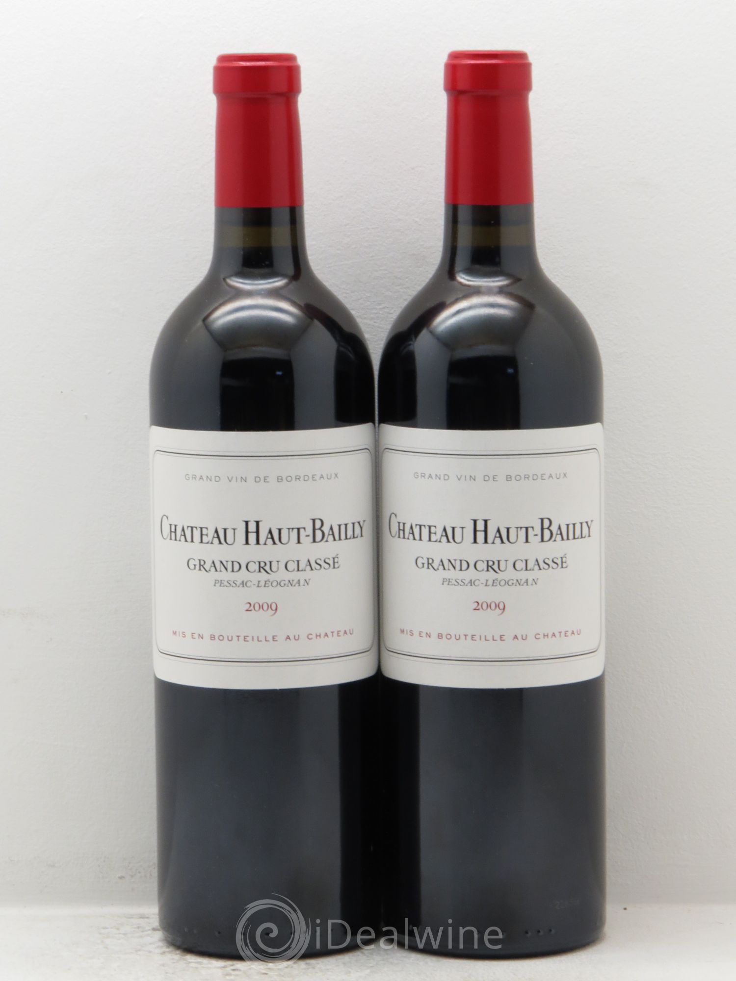 Château Haut-Bailly Cru Classé de Graves 2009 - Lot de 2 bouteilles - 0