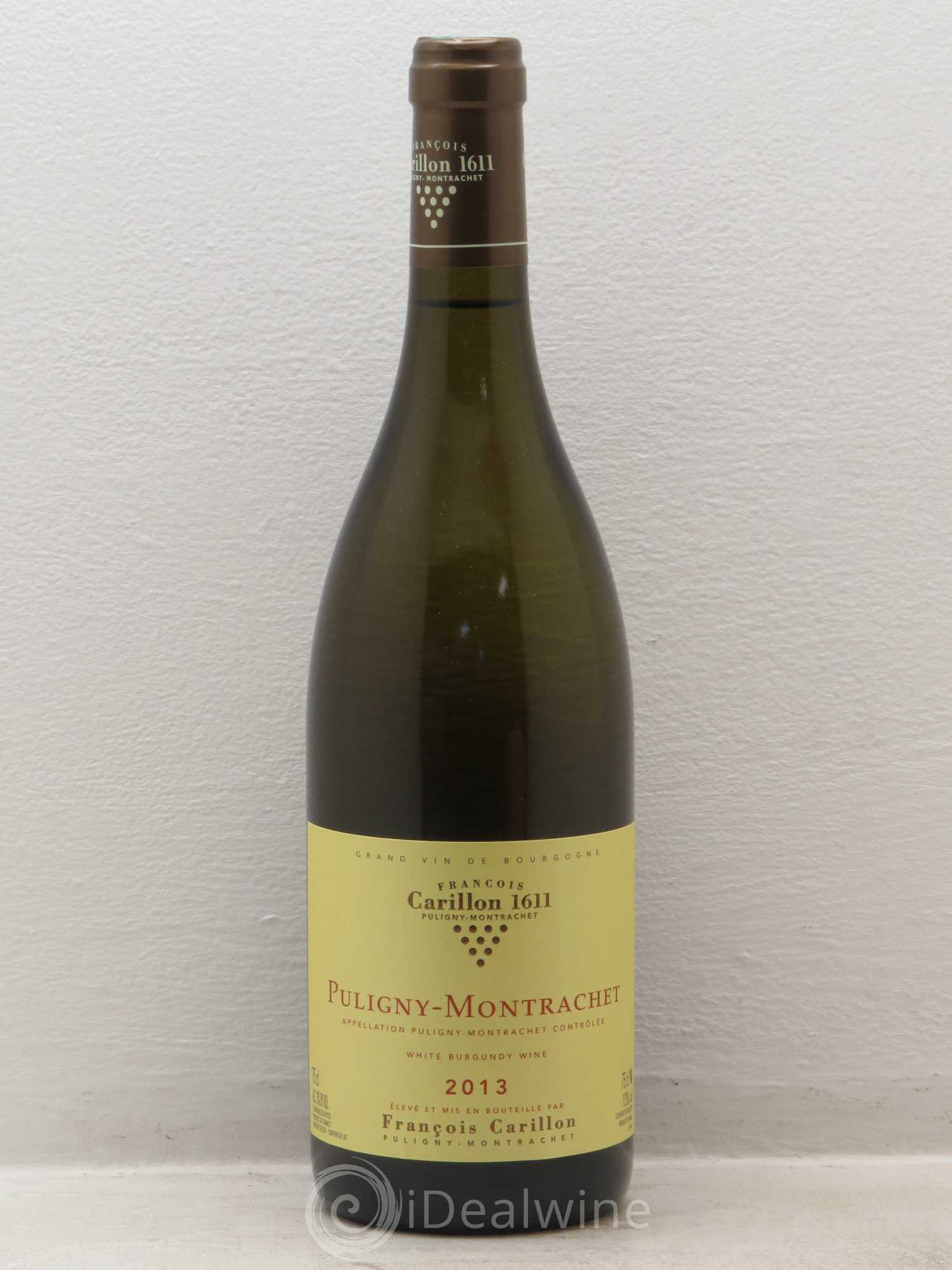 Puligny-Montrachet François Carillon 2013 - Posten von 1 Flasche - 0
