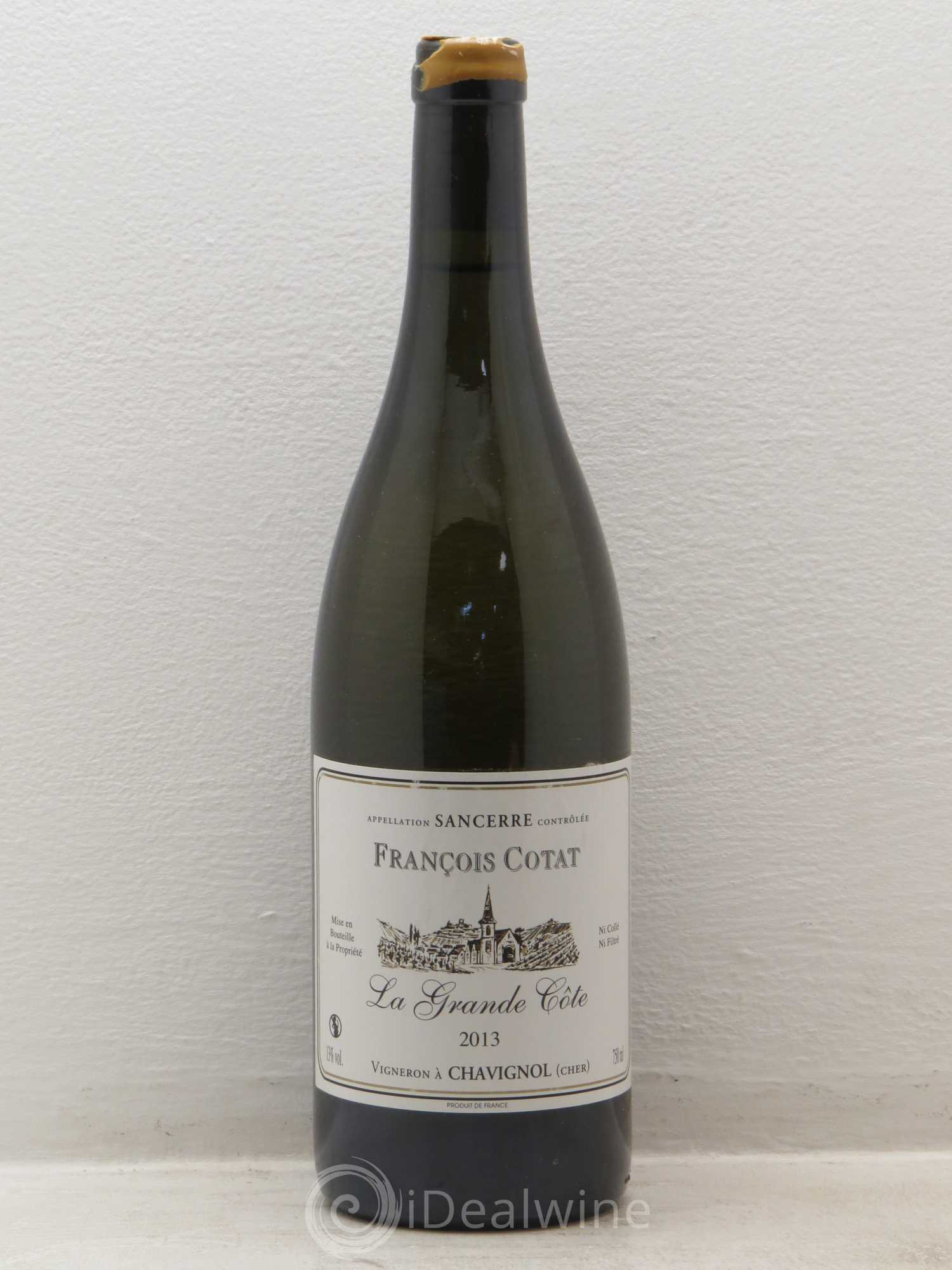 Sancerre La Grande Côte François Cotat 2013 - Lot de 1 bouteille - 0