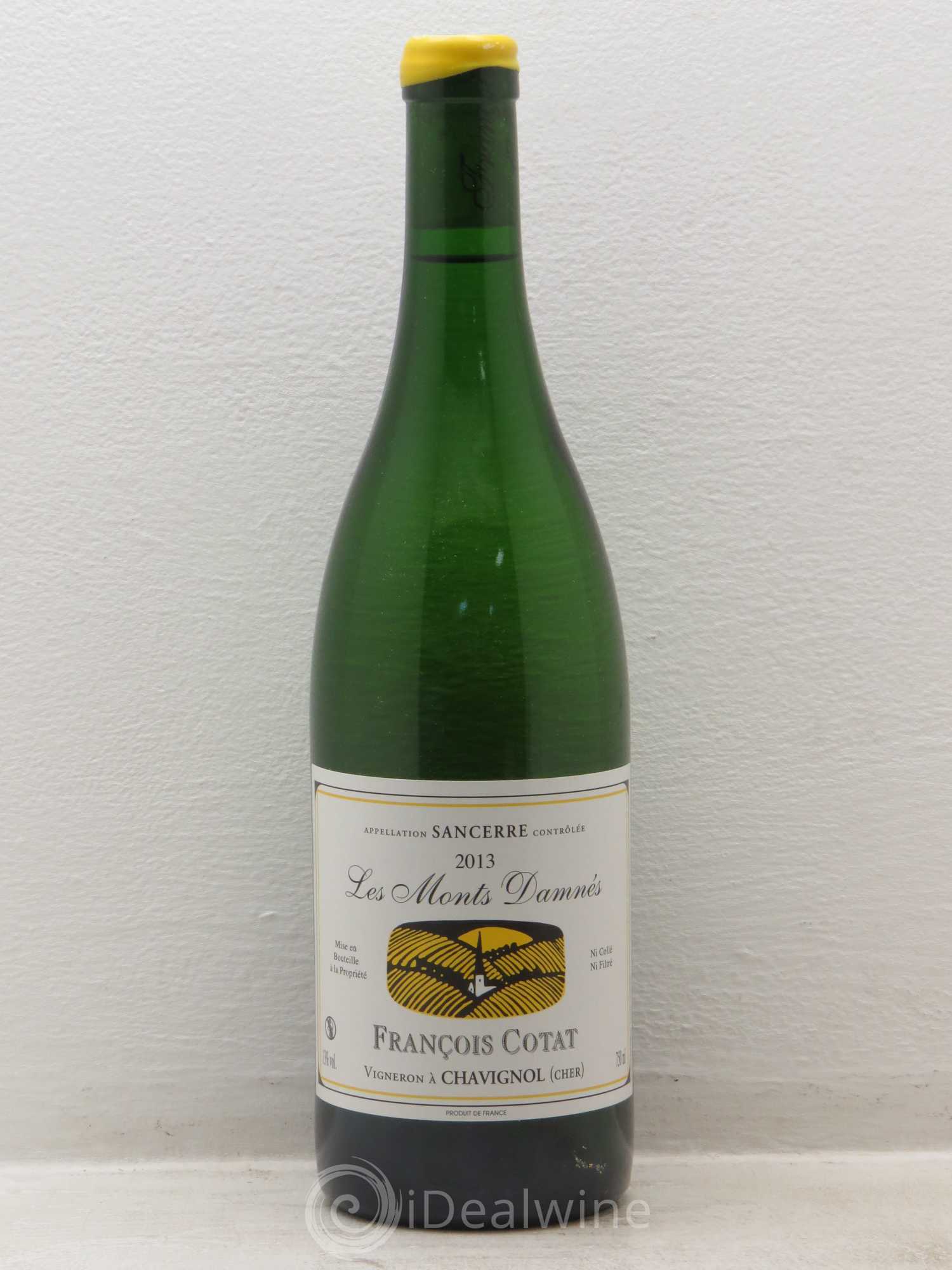 Sancerre Les Monts Damnés François Cotat 2013 - Posten von 1 Flasche - 0