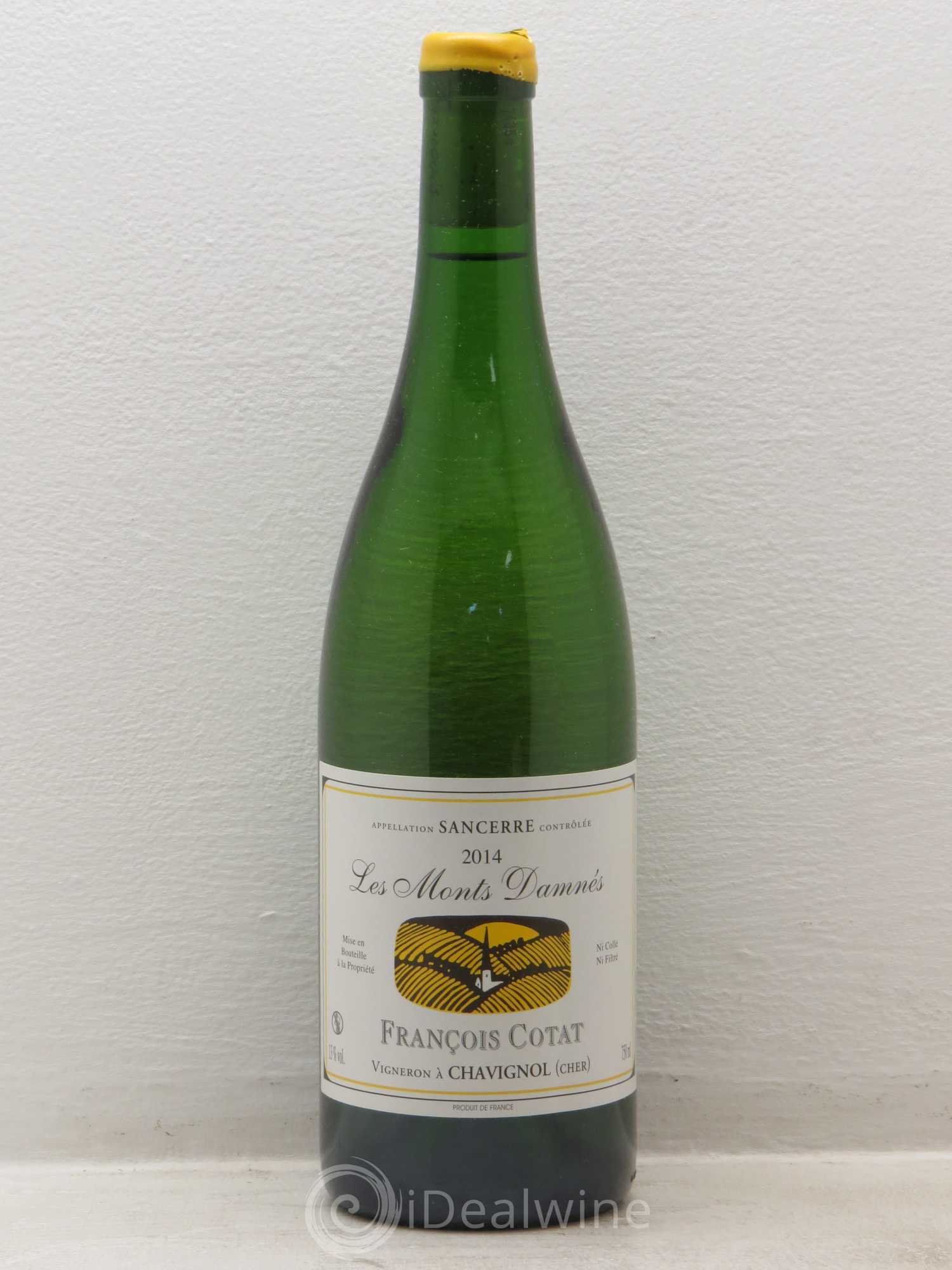 Sancerre Les Monts Damnés François Cotat 2014 - Posten von 1 Flasche - 0