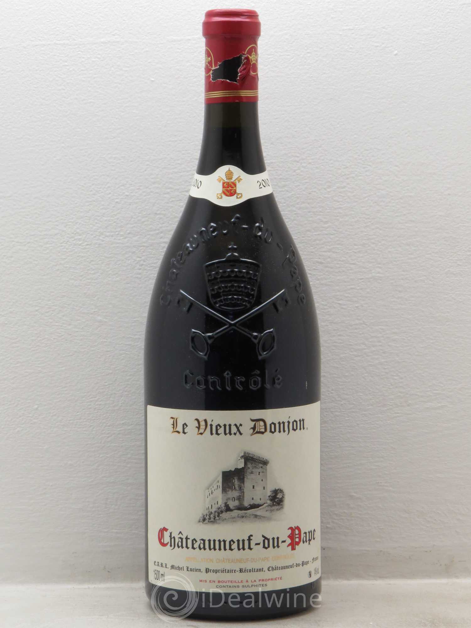 Châteauneuf-du-Pape Le Vieux Donjon Michel Lucien 2010 - Lot de 1 magnum - 0