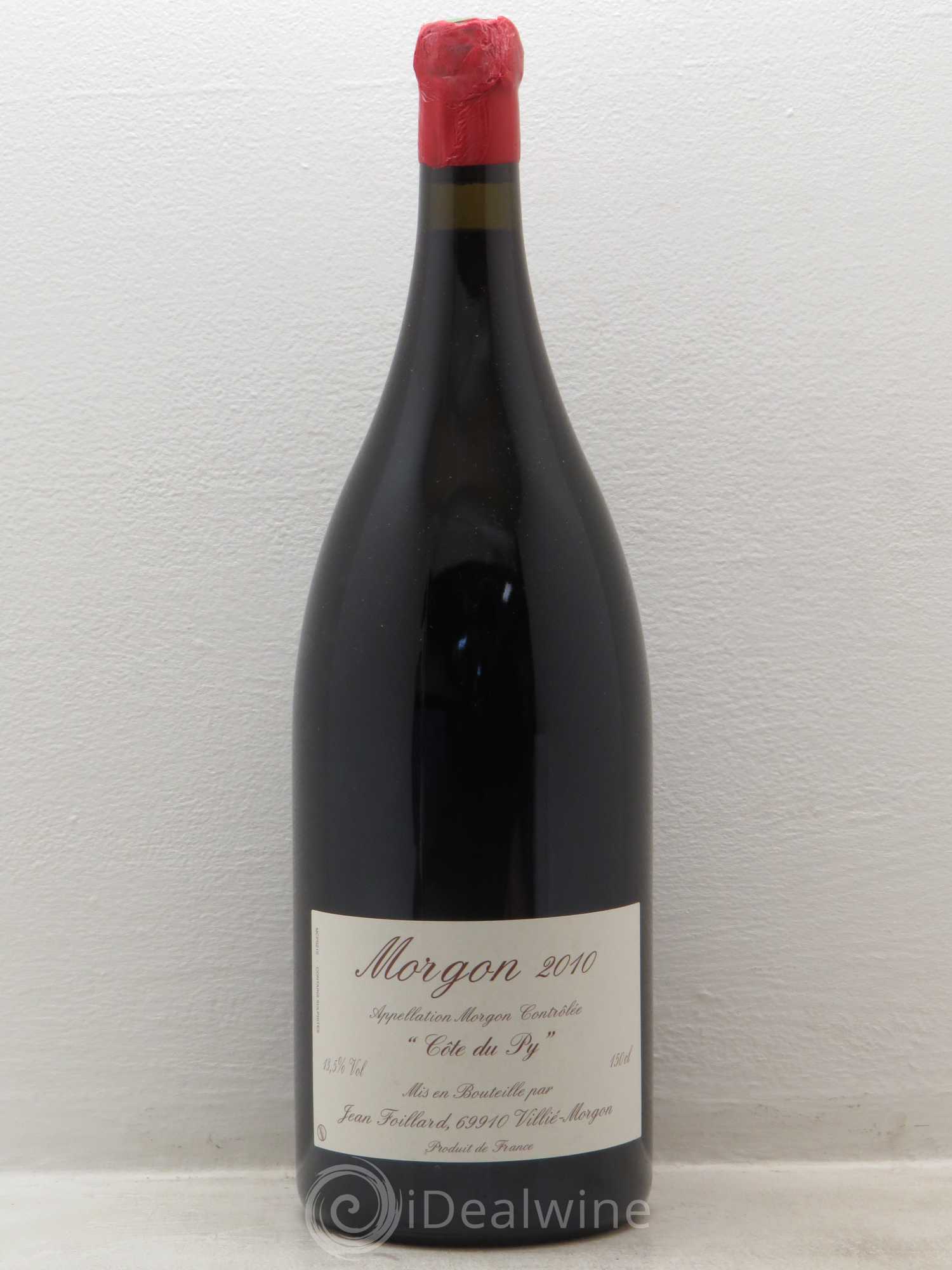 Morgon Côte du Py Jean Foillard 2010 - Lot de 1 magnum - 0