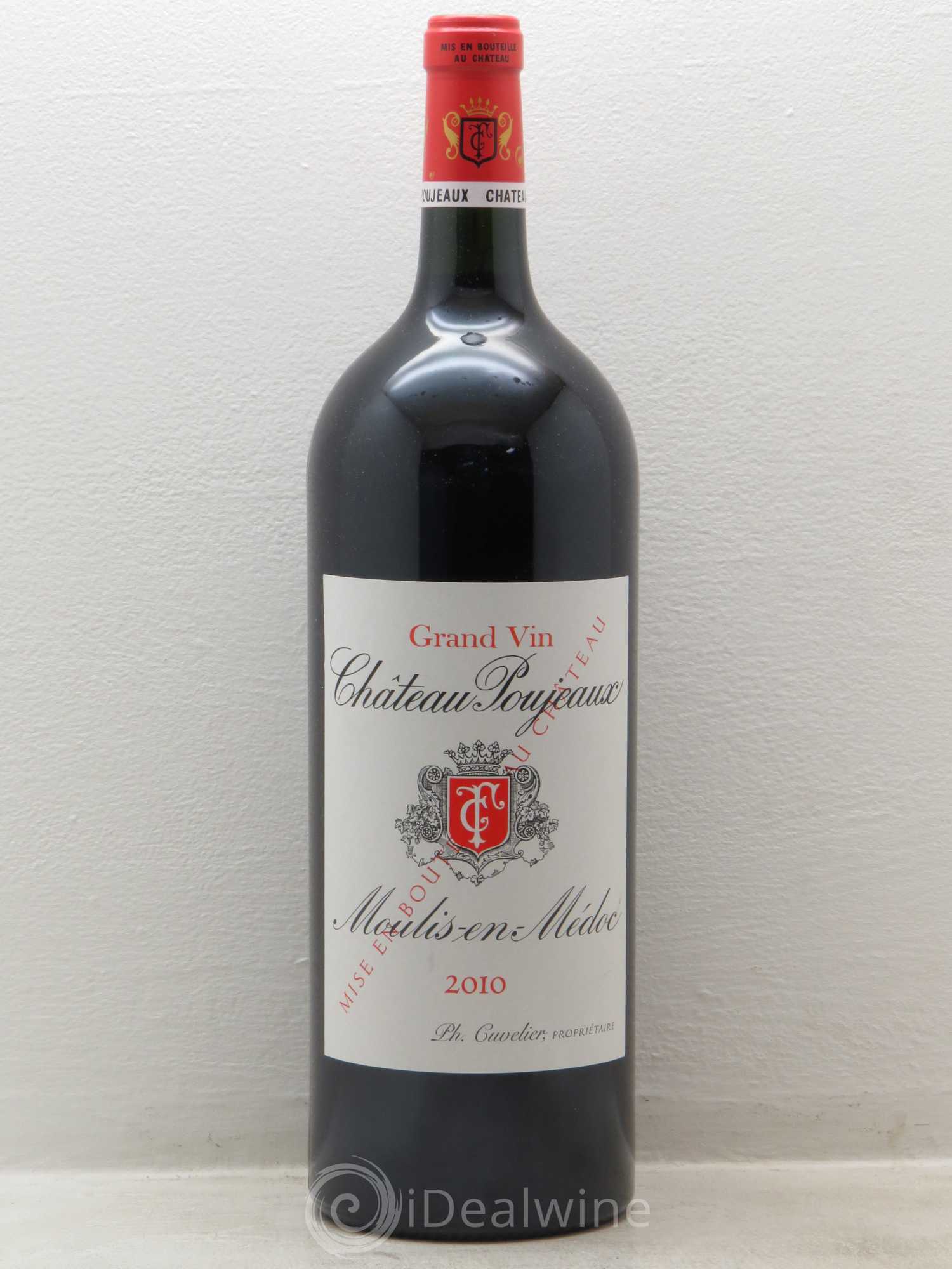 Château Poujeaux 2010 - Lot de 1 magnum - 0