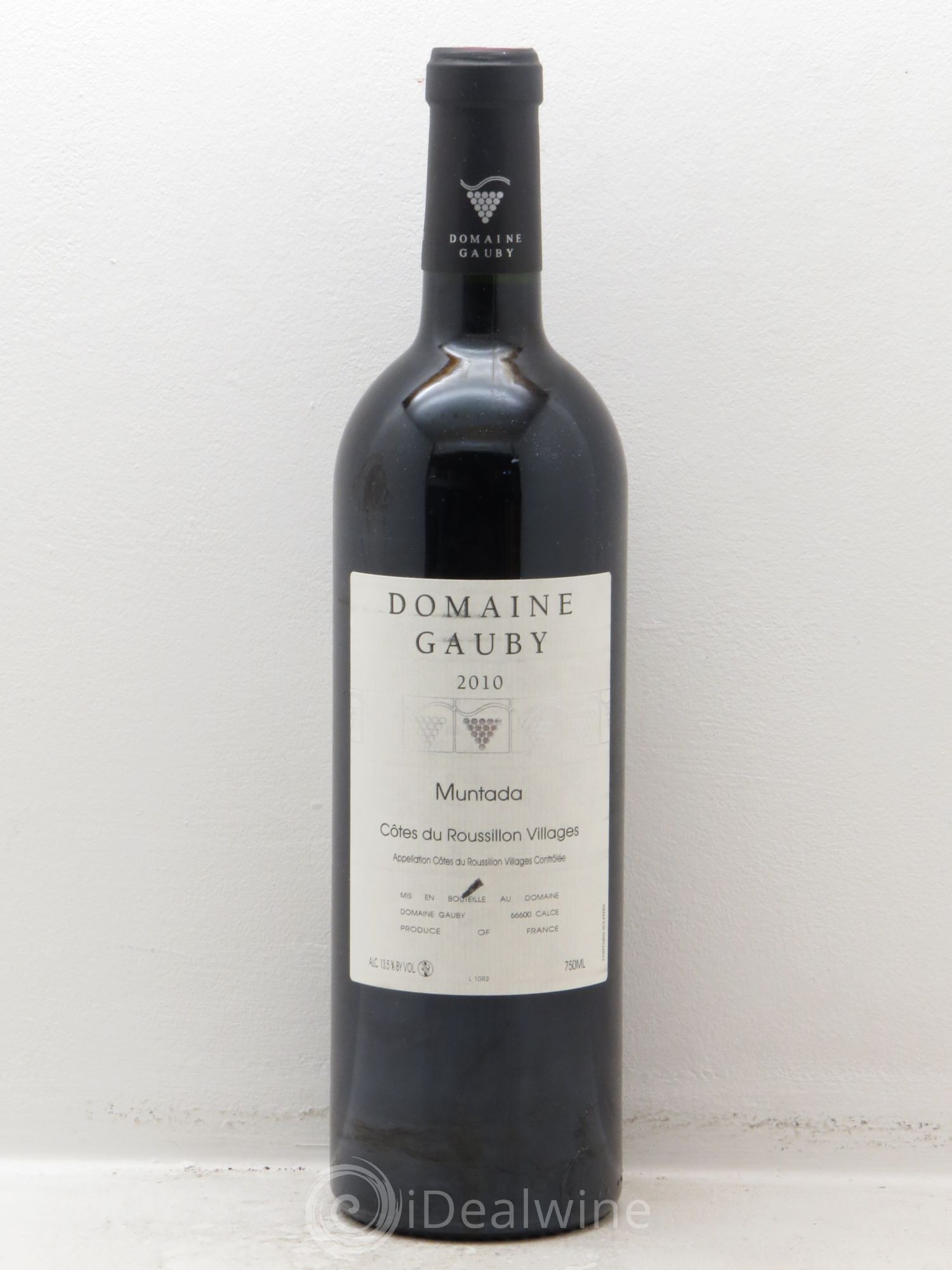 Côtes Catalanes (anciennement Côtes du Roussillon Villages) La Muntada Gauby (Domaine) 2010 - Lot de 1 bouteille - 0
