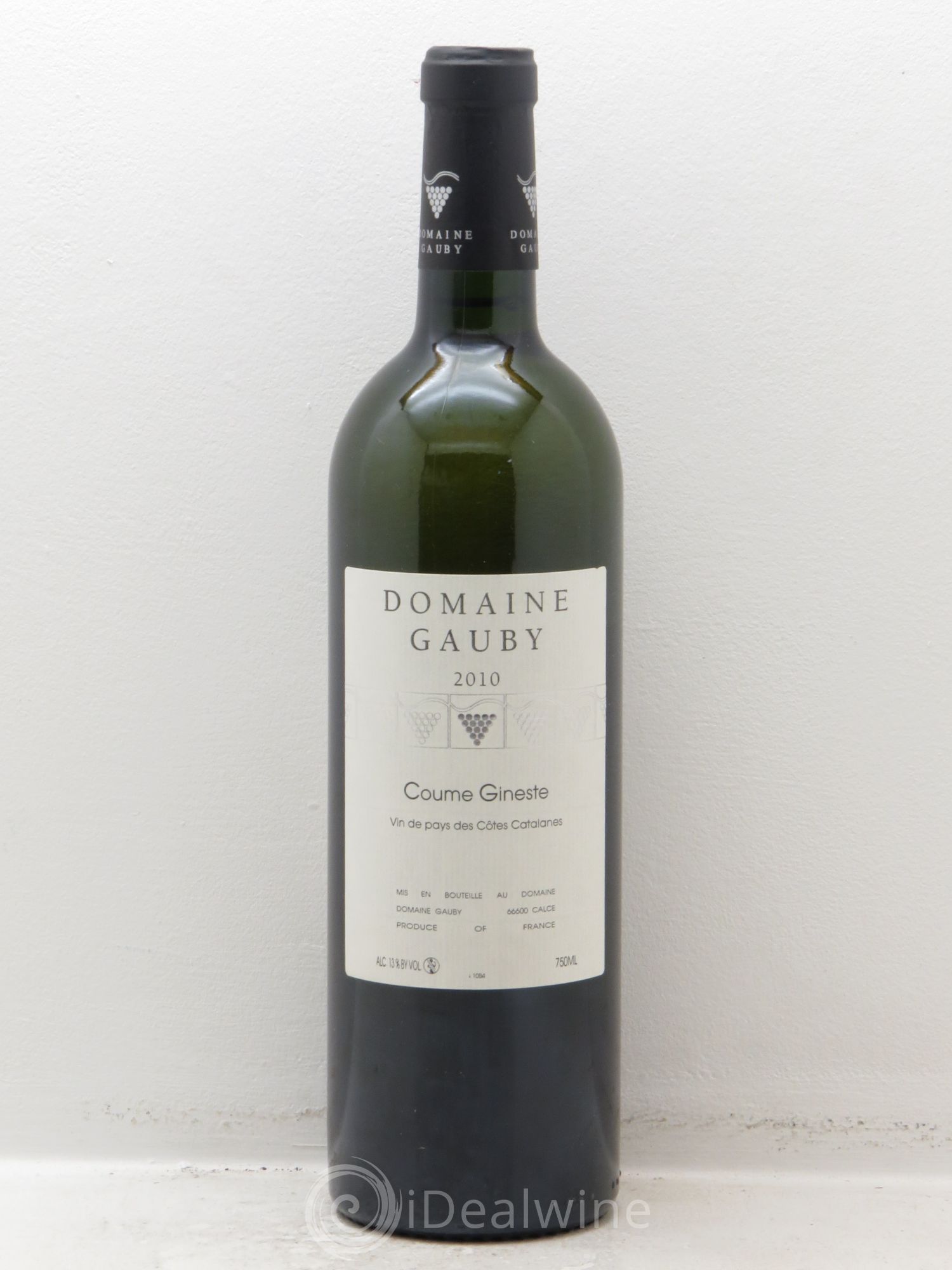 Côtes Catalanes Coume Gineste Gauby (Domaine) 2010 - Lot de 1 bouteille - 0