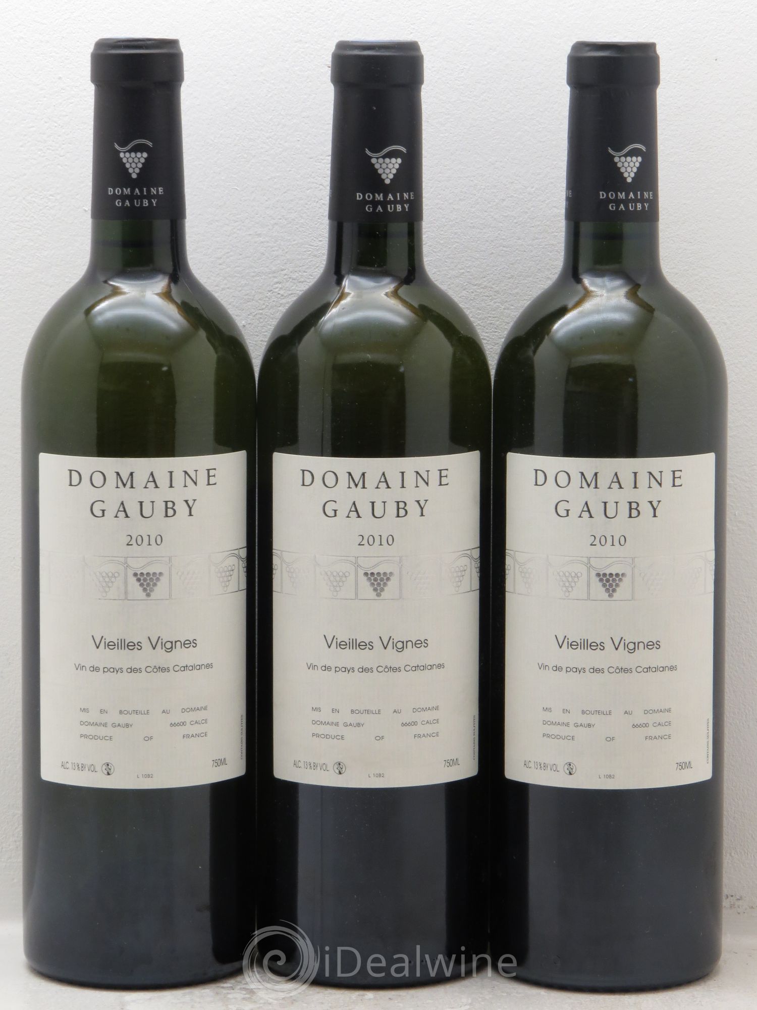 Côtes Catalanes Vieilles vignes Gauby (Domaine) 2010 - Lot de 3 bouteilles - 0