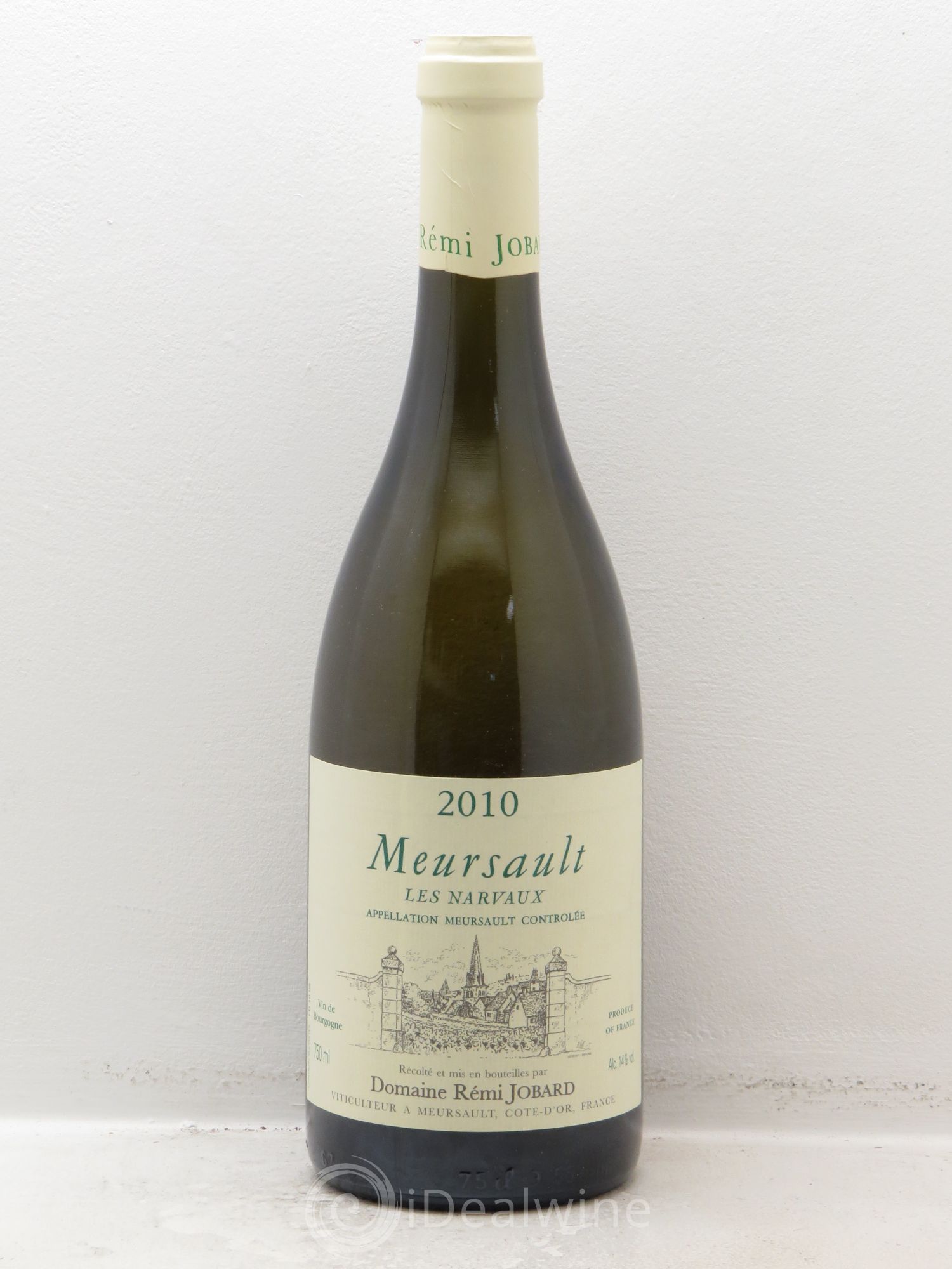 Meursault Les Narvaux Rémi Jobard (Domaine) 2010 - Lot de 1 bouteille - 0