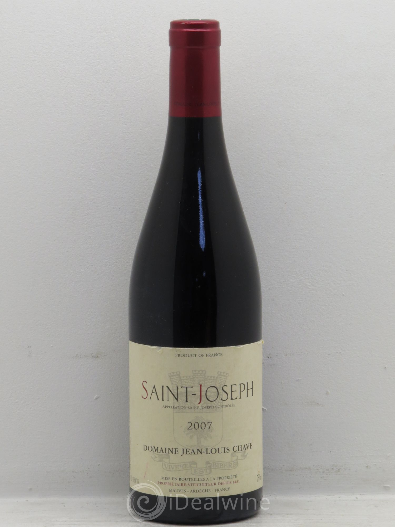 Saint-Joseph Jean-Louis Chave 2007 - Lot de 1 bouteille - 0