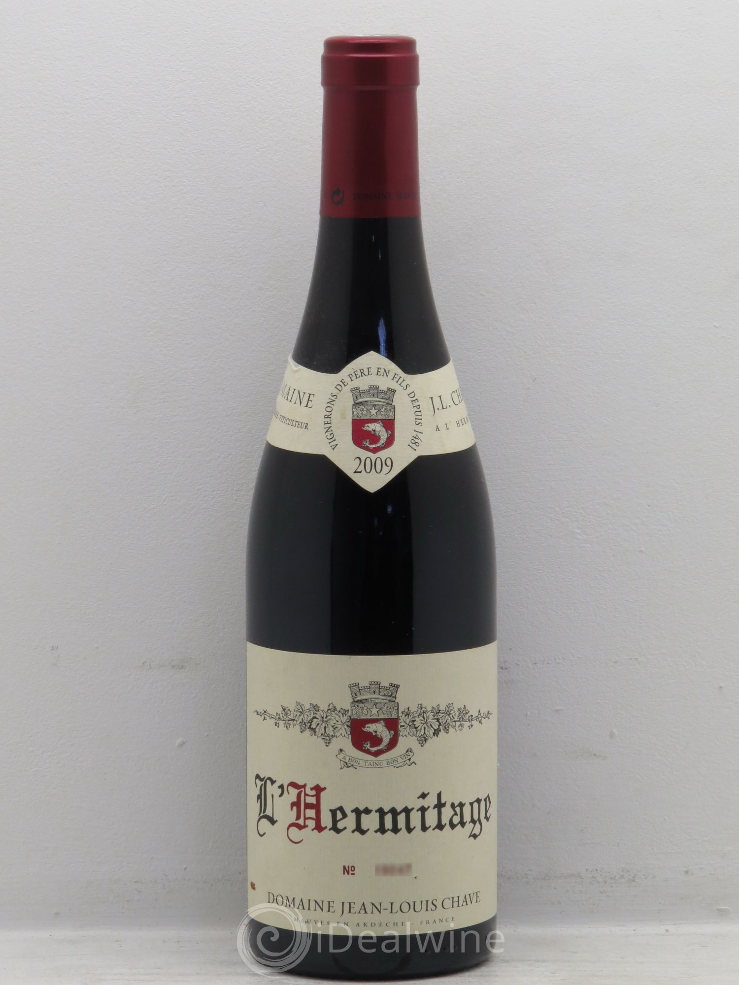 Hermitage Jean-Louis Chave 2009 - Lot de 1 bouteille - 0