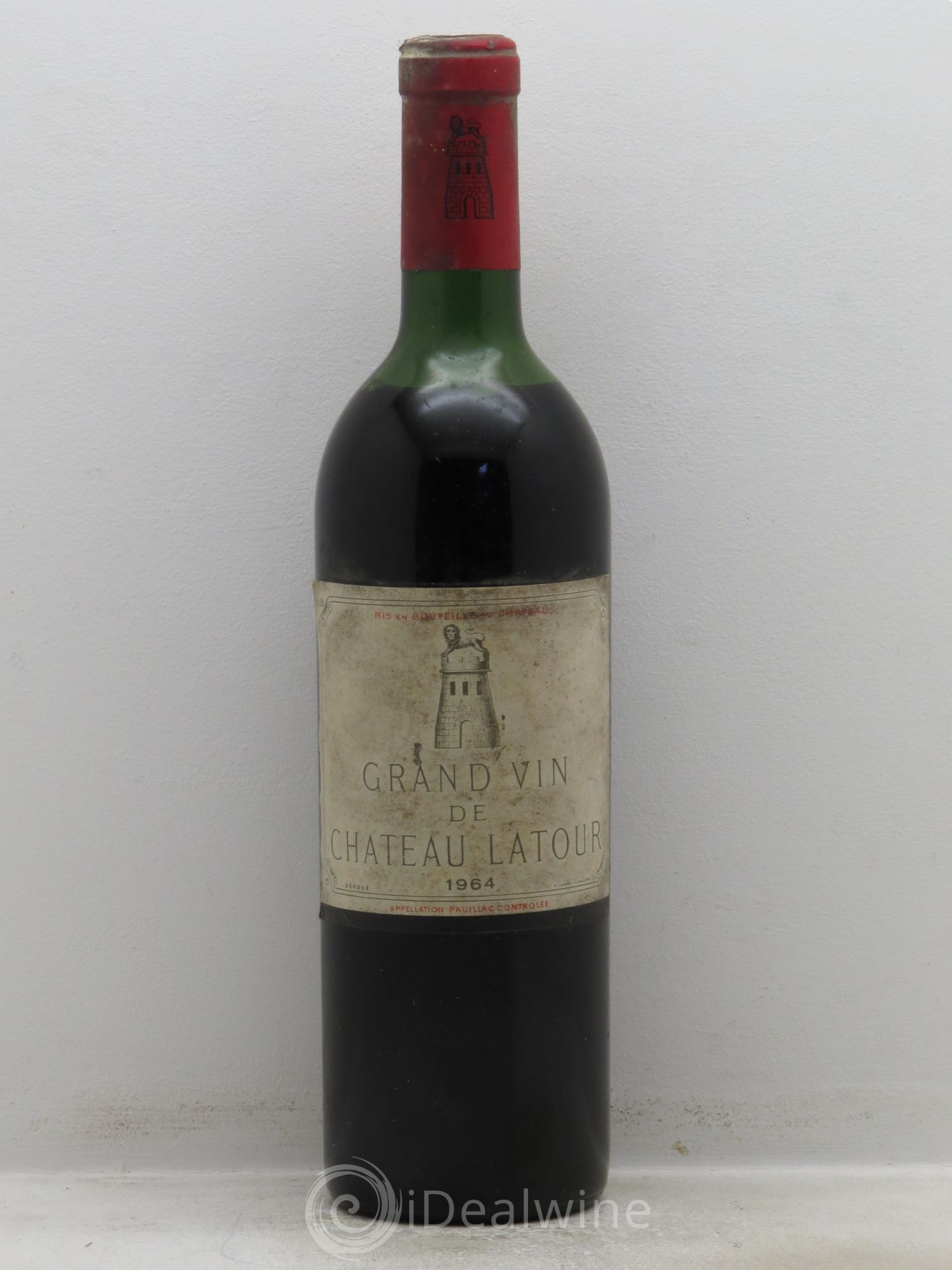 Château Latour 1er Grand Cru Classé 1964 - Lot de 1 bouteille - 0