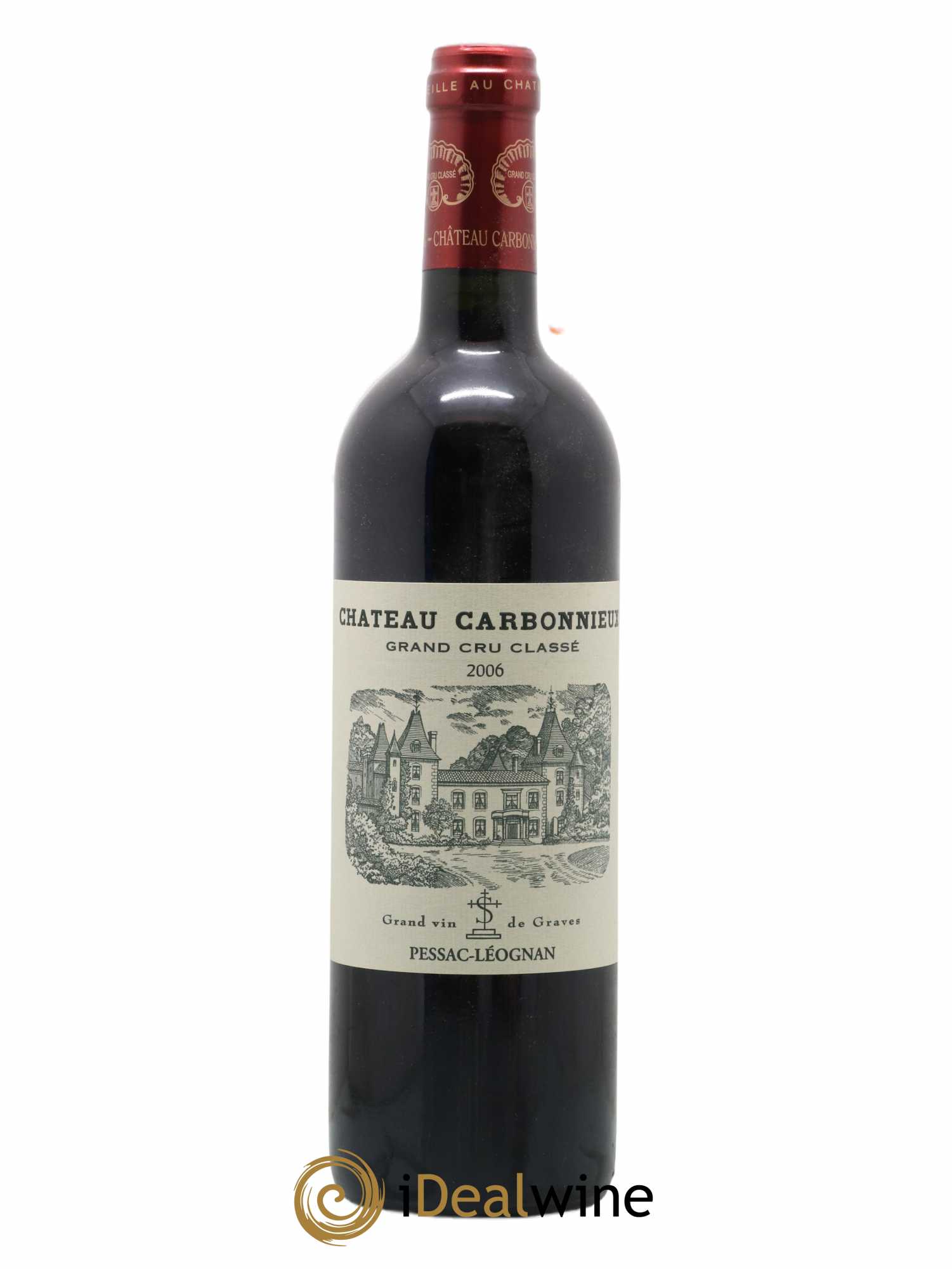 Château Carbonnieux Cru Classé de Graves 2006 - Lot de 1 bouteille - 0