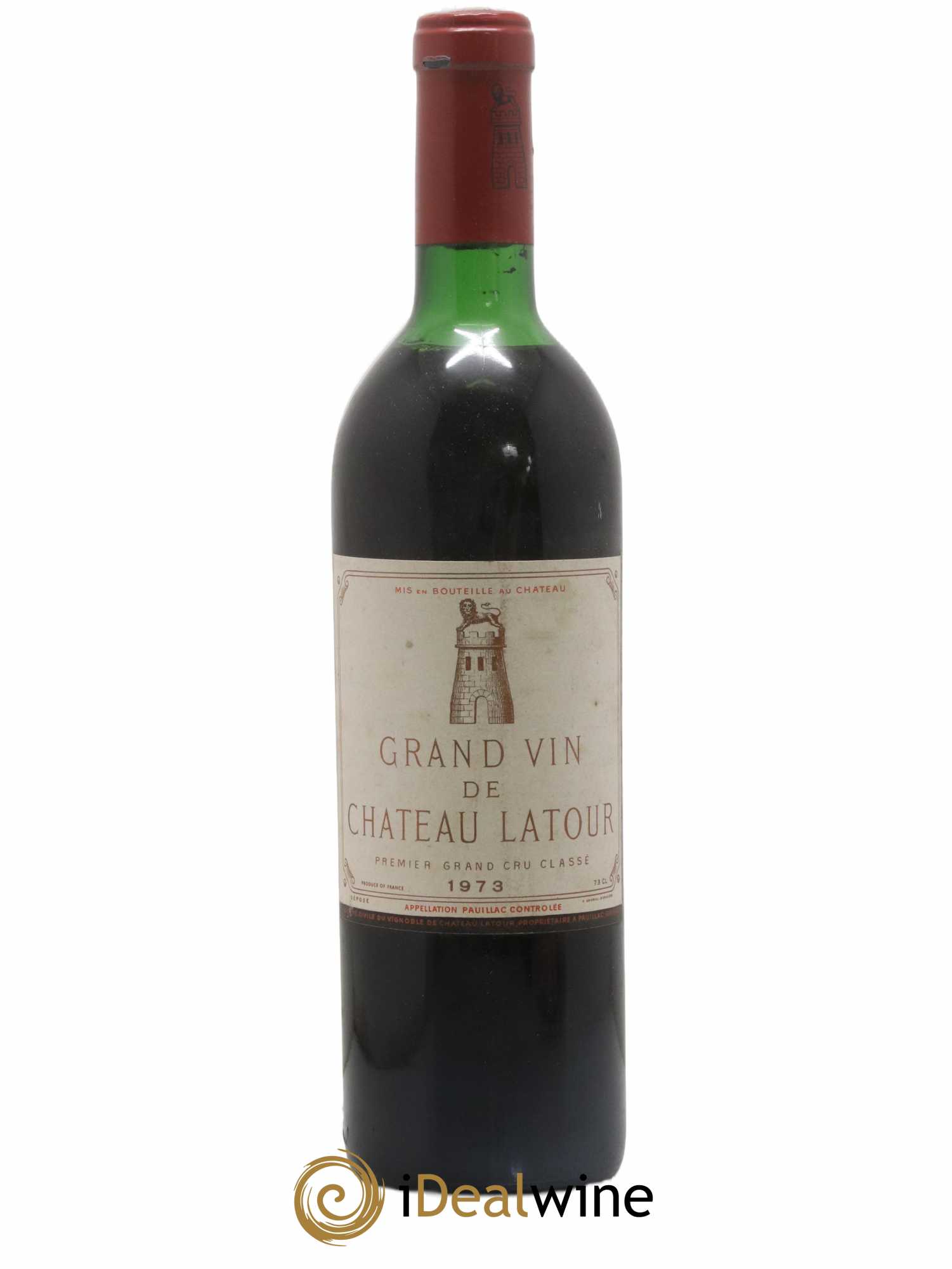 Château Latour 1er Grand Cru Classé 1973 - Lot de 1 bouteille - 0