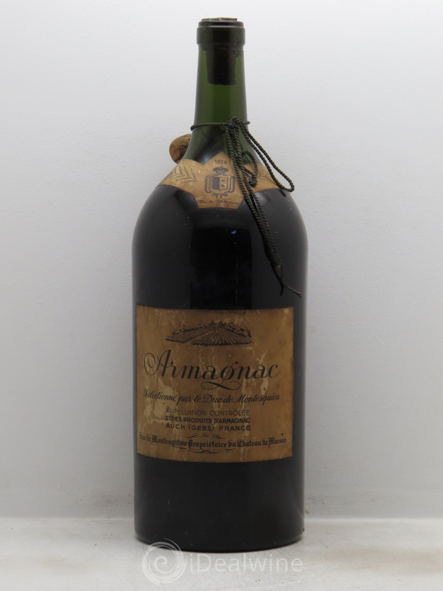 Armagnac Duc de Montesquieu (2.5L) 1914 - Posten von 1 Doppel-Magnum - 0