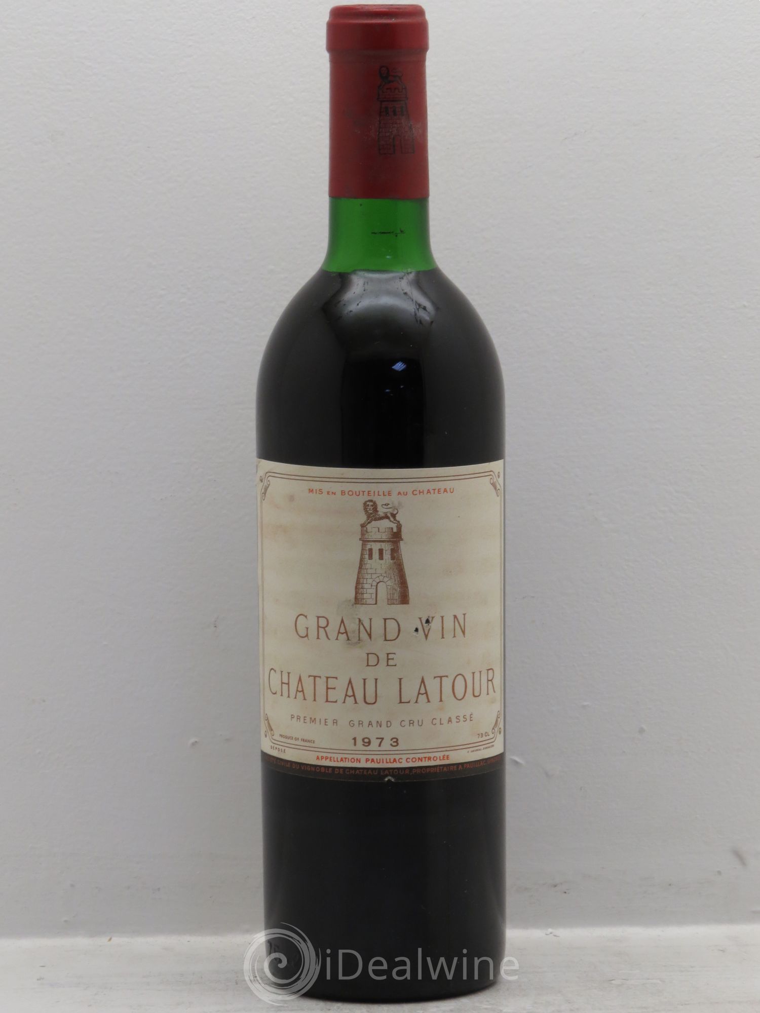 Château Latour 1er Grand Cru Classé 1973 - Lot de 1 bouteille - 0