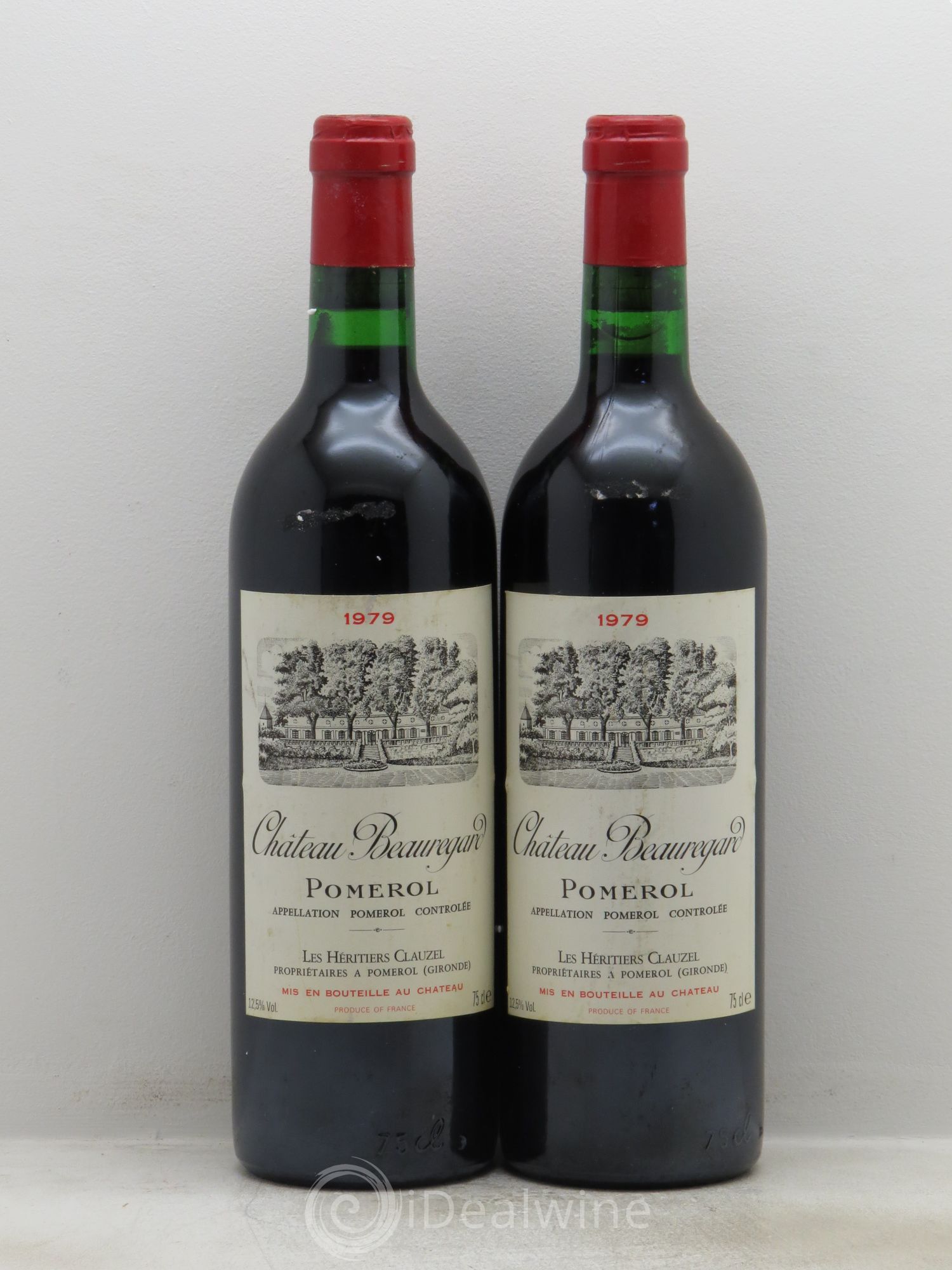 Château Beauregard 1979 - Lot de 2 bouteilles - 0