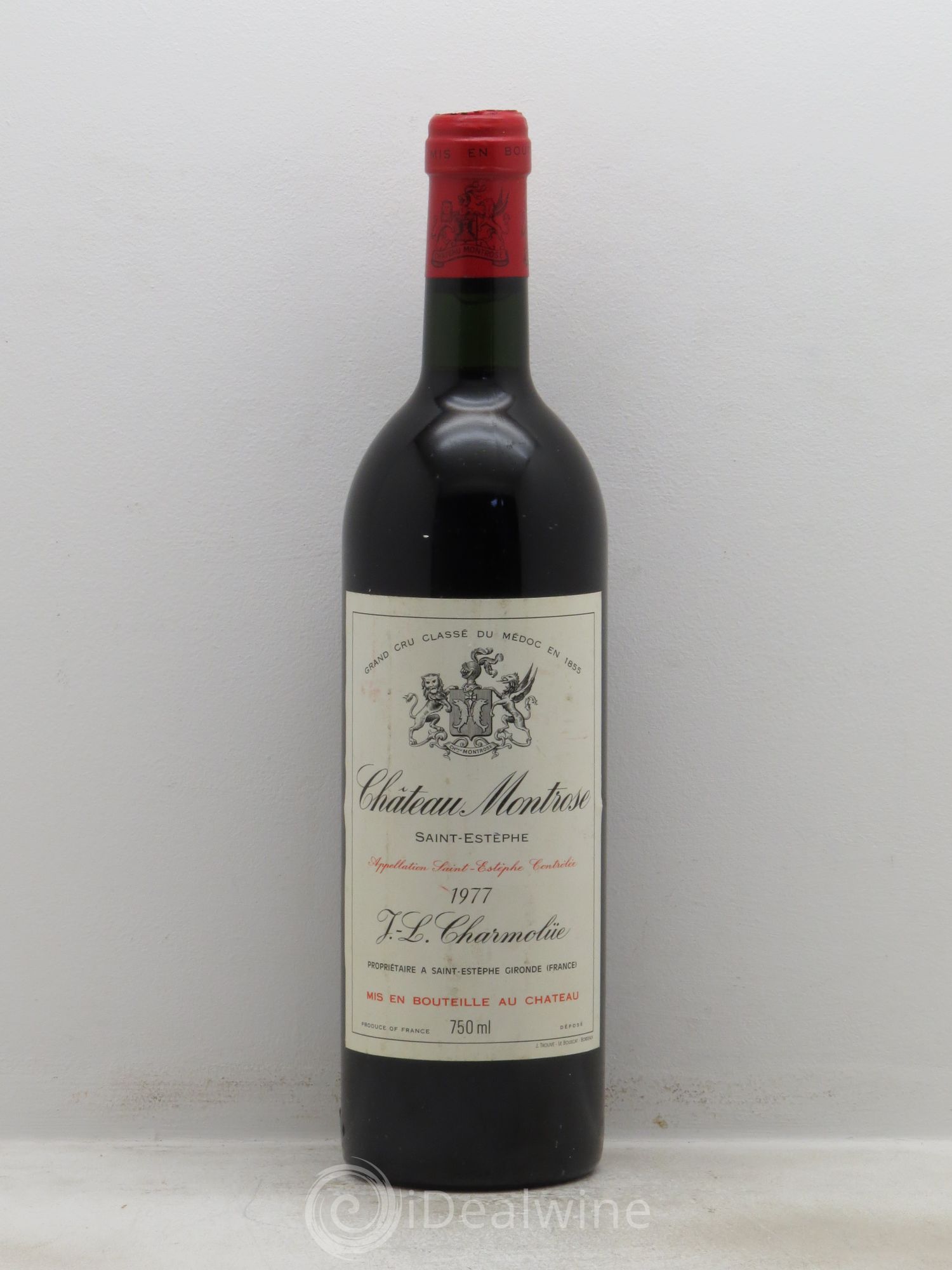 Château Montrose 2ème Grand Cru Classé 1977 - Lot de 1 bouteille - 0