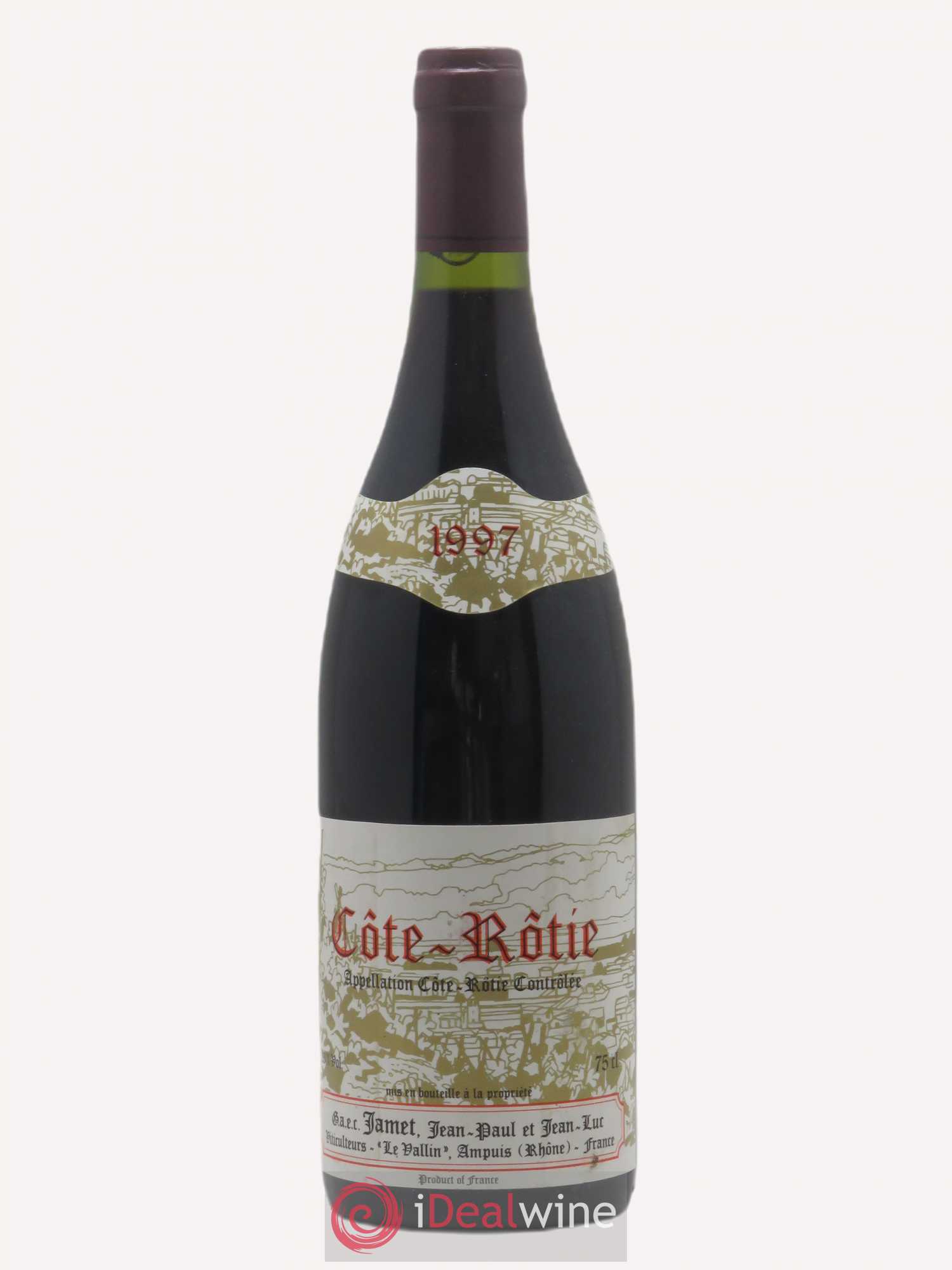 Côte-Rôtie Jamet (Domaine) 1997 - Lot de 1 bouteille - 0