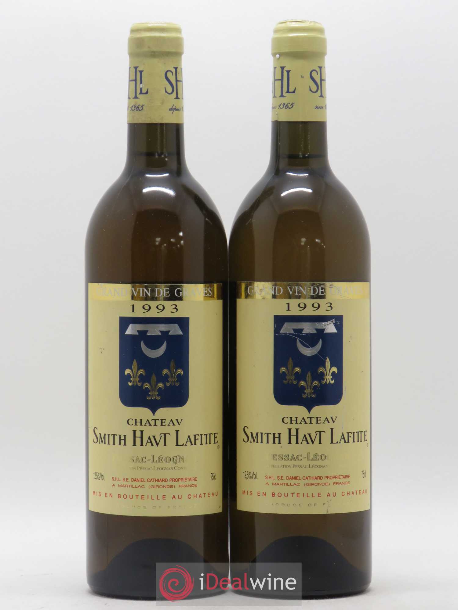 Château Smith Haut Lafitte 1993 - Lot de 2 bouteilles - 0