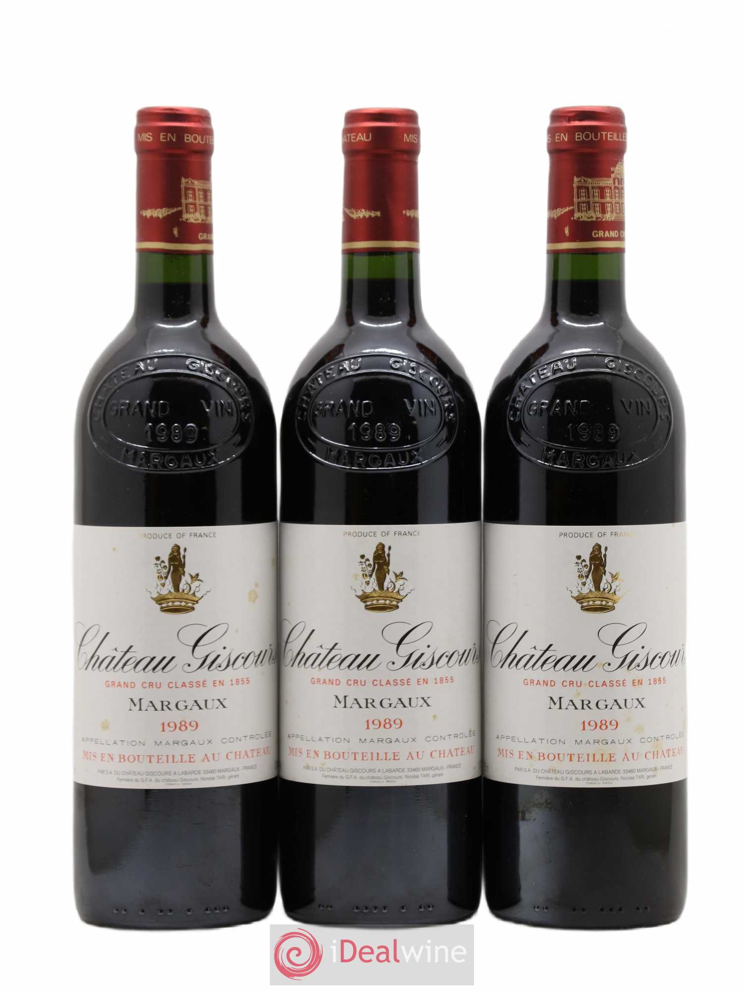 Château Giscours 3ème Grand Cru Classé 1989 - Lot de 6 bouteilles - 1