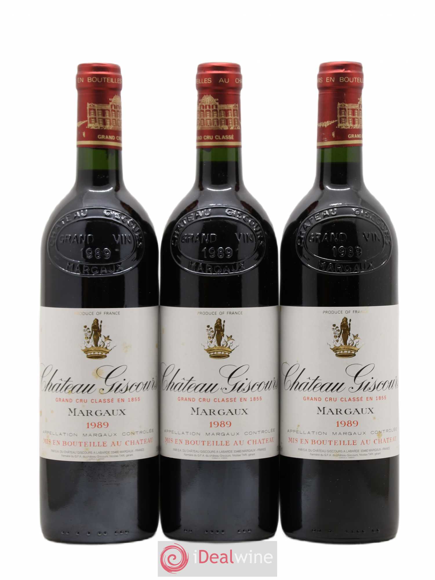 Château Giscours 3ème Grand Cru Classé 1989 - Lot de 6 bouteilles - 2