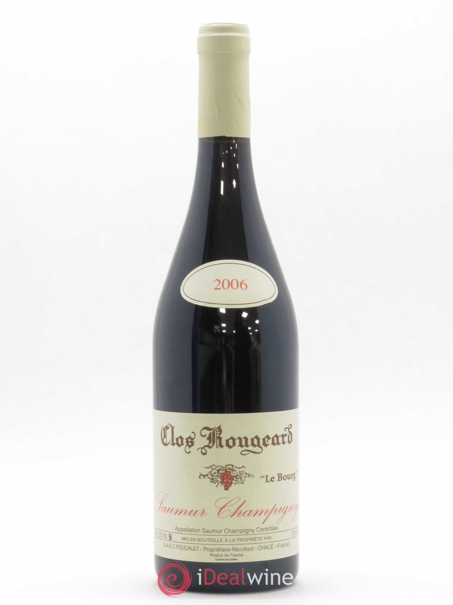 Saumur-Champigny Le Bourg Clos Rougeard 2006 - Lot de 1 bouteille - 0