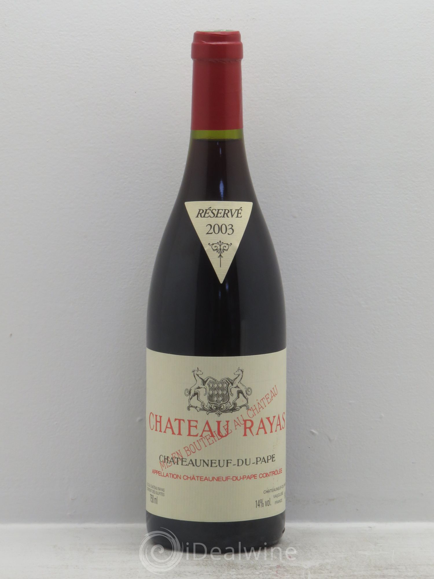 Châteauneuf-du-Pape Château Rayas Emmanuel Reynaud 2003 - Lot de 1 bouteille - 0