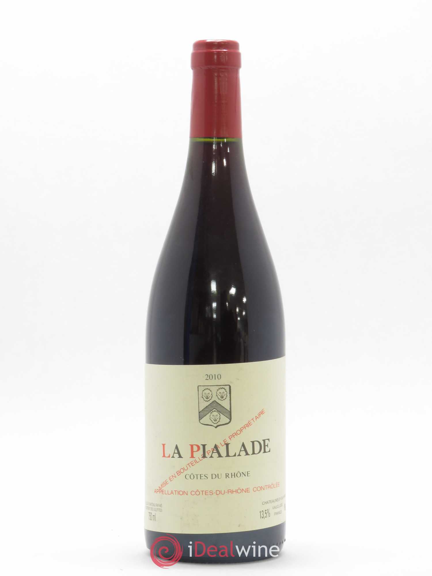 Côtes-du-Rhône La Pialade Emmanuel Reynaud 2010 - Lot de 1 bouteille - 0
