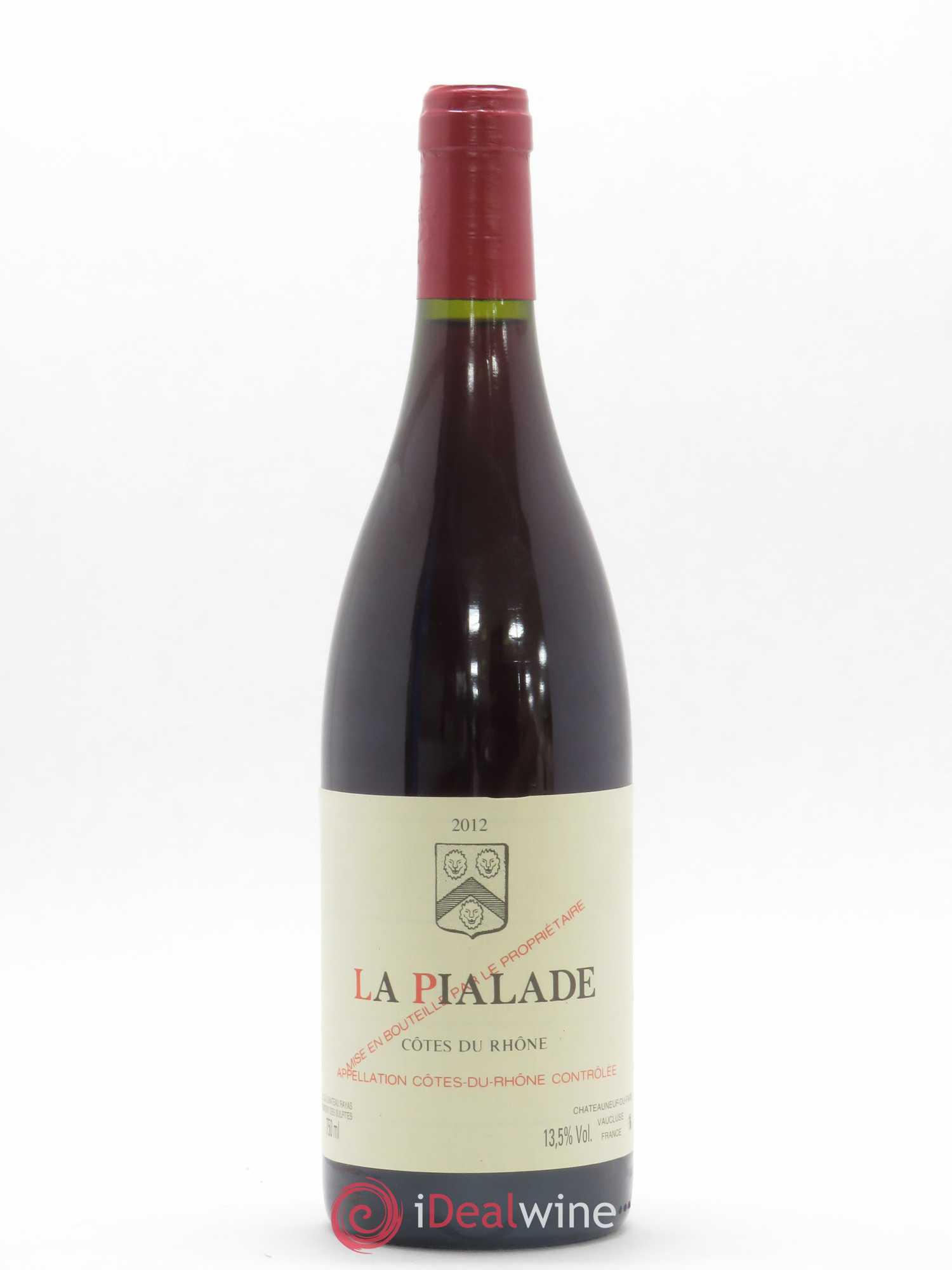 Côtes-du-Rhône La Pialade Emmanuel Reynaud 2012 - Lot de 1 bouteille - 0