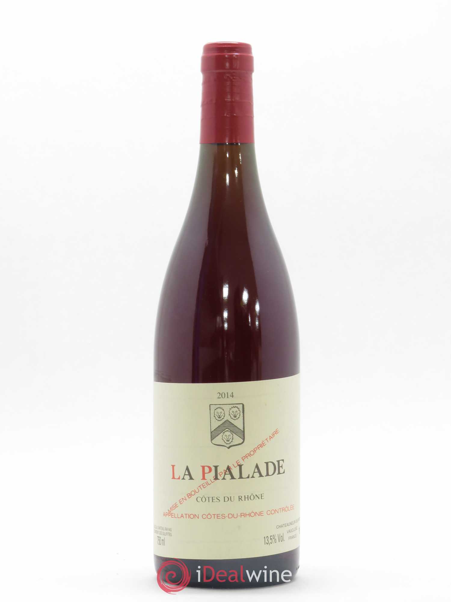 Côtes-du-Rhône La Pialade Emmanuel Reynaud 2014 - Lot de 1 bouteille - 0