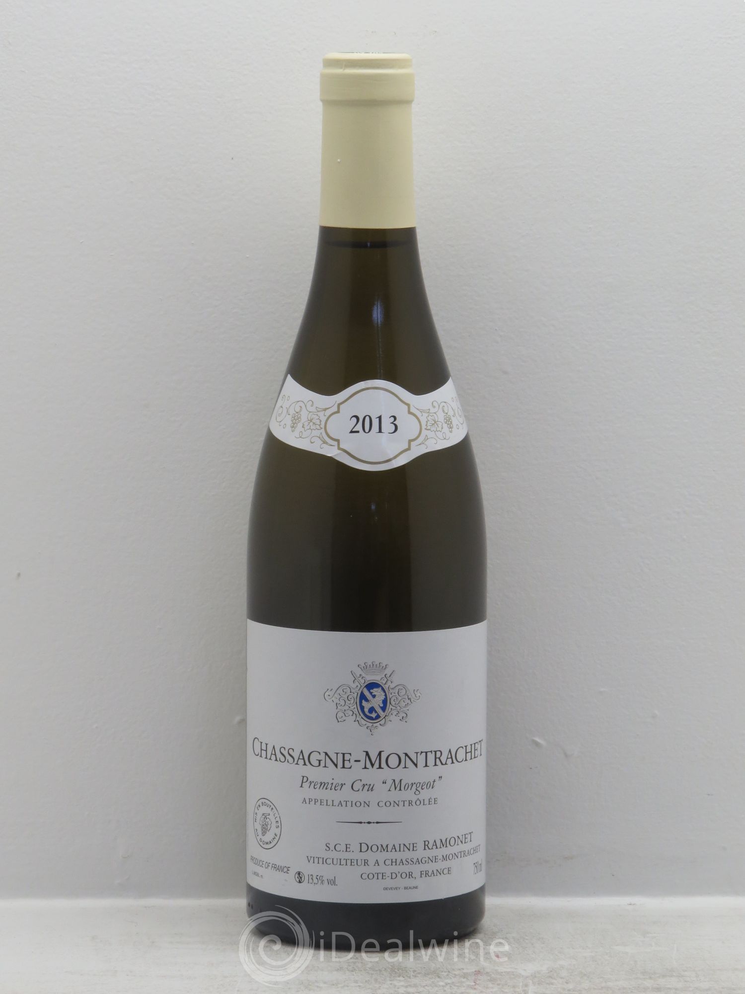 Chassagne-Montrachet 1er Cru Morgeot Ramonet (Domaine) 2013 - Lot de 1 bouteille - 0