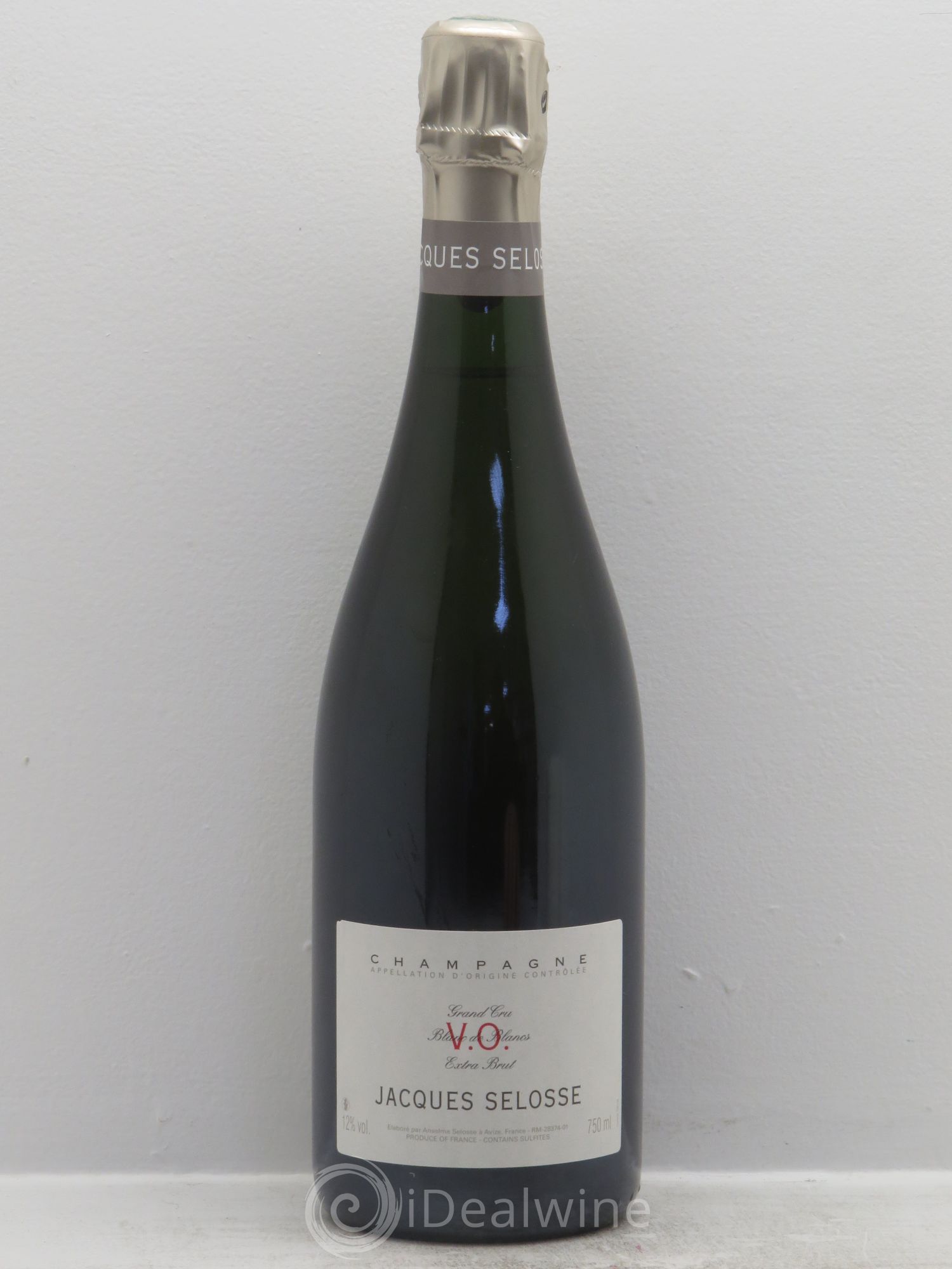 Version Originale Jacques Selosse Blanc de Blancs - Lot de 1 bouteille - 0