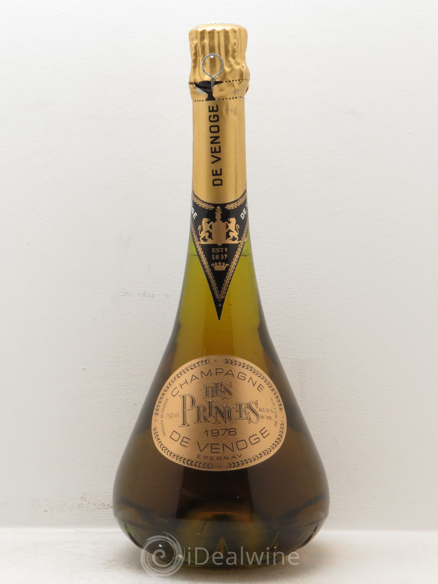 Champagne de Venoge Cuvée des Princes 1976 - Posten von 1 Flasche - 0