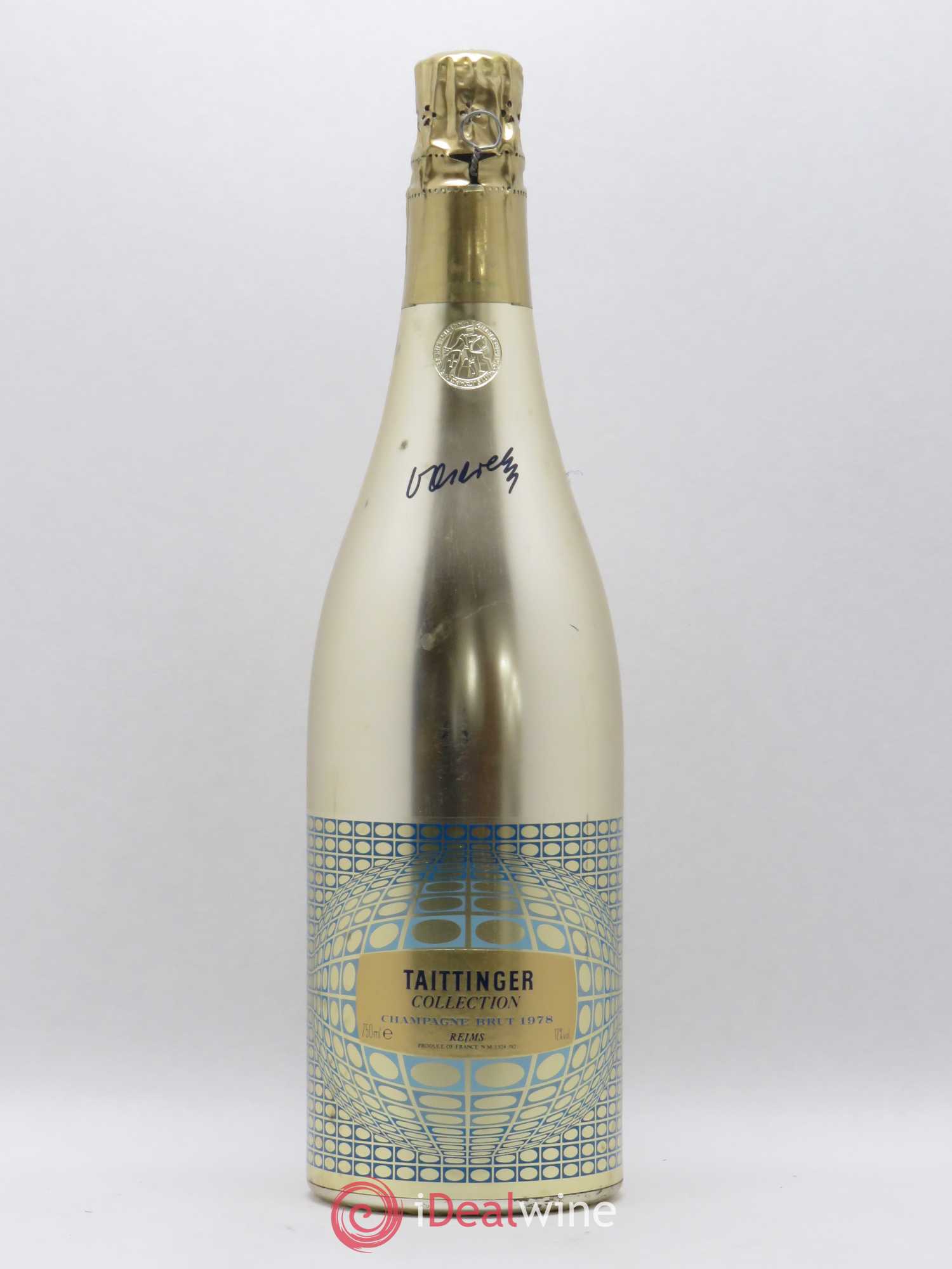 1978 - Collection Vasarely Taittinger 1978 - Lot de 1 bouteille - 0