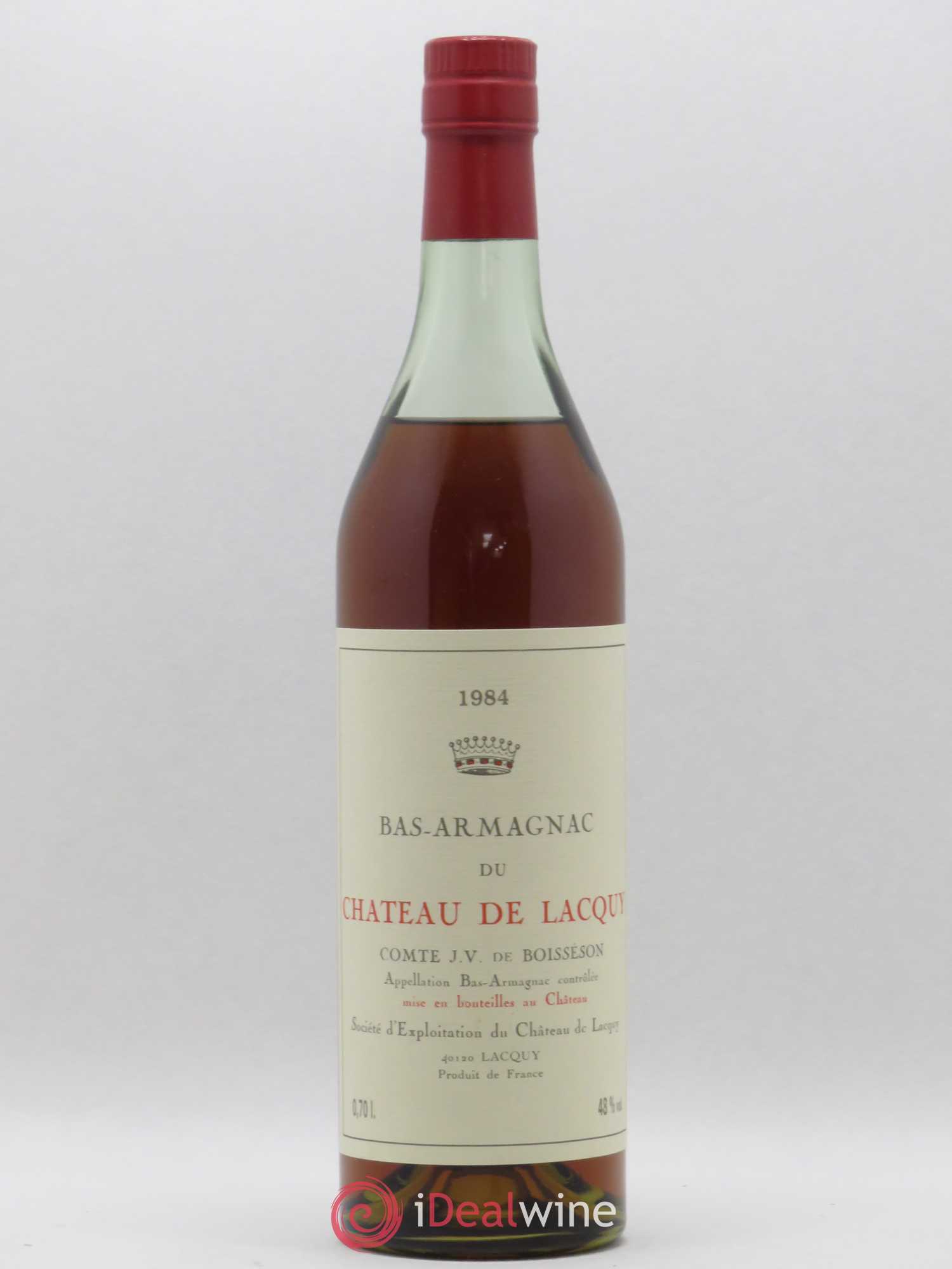 Bas-Armagnac Chäteau de Lacquy (sans prix de réserve) 1984 - Posten von 1 Flasche - 0