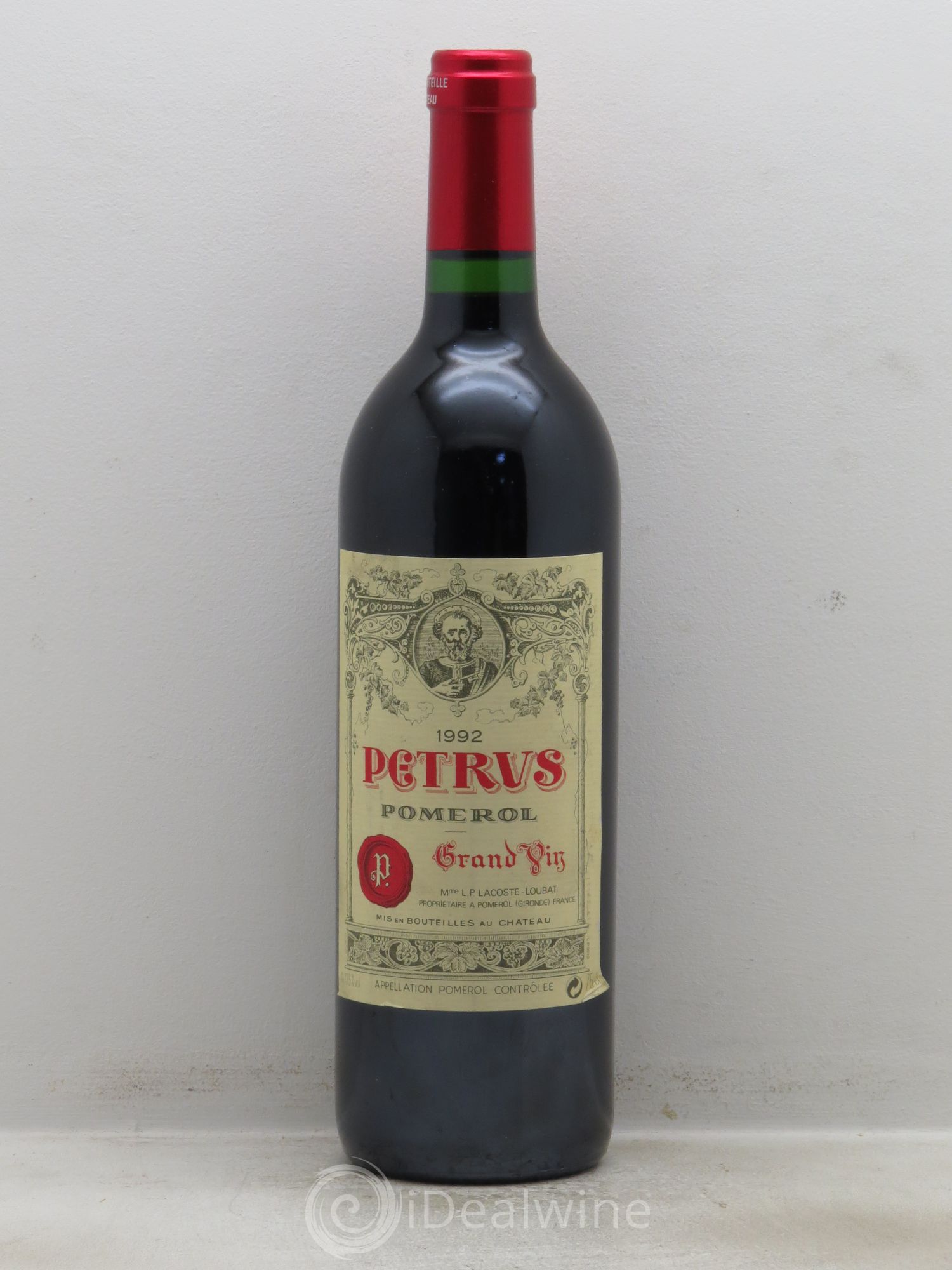 Petrus 1992 - Lot de 1 bouteille - 0