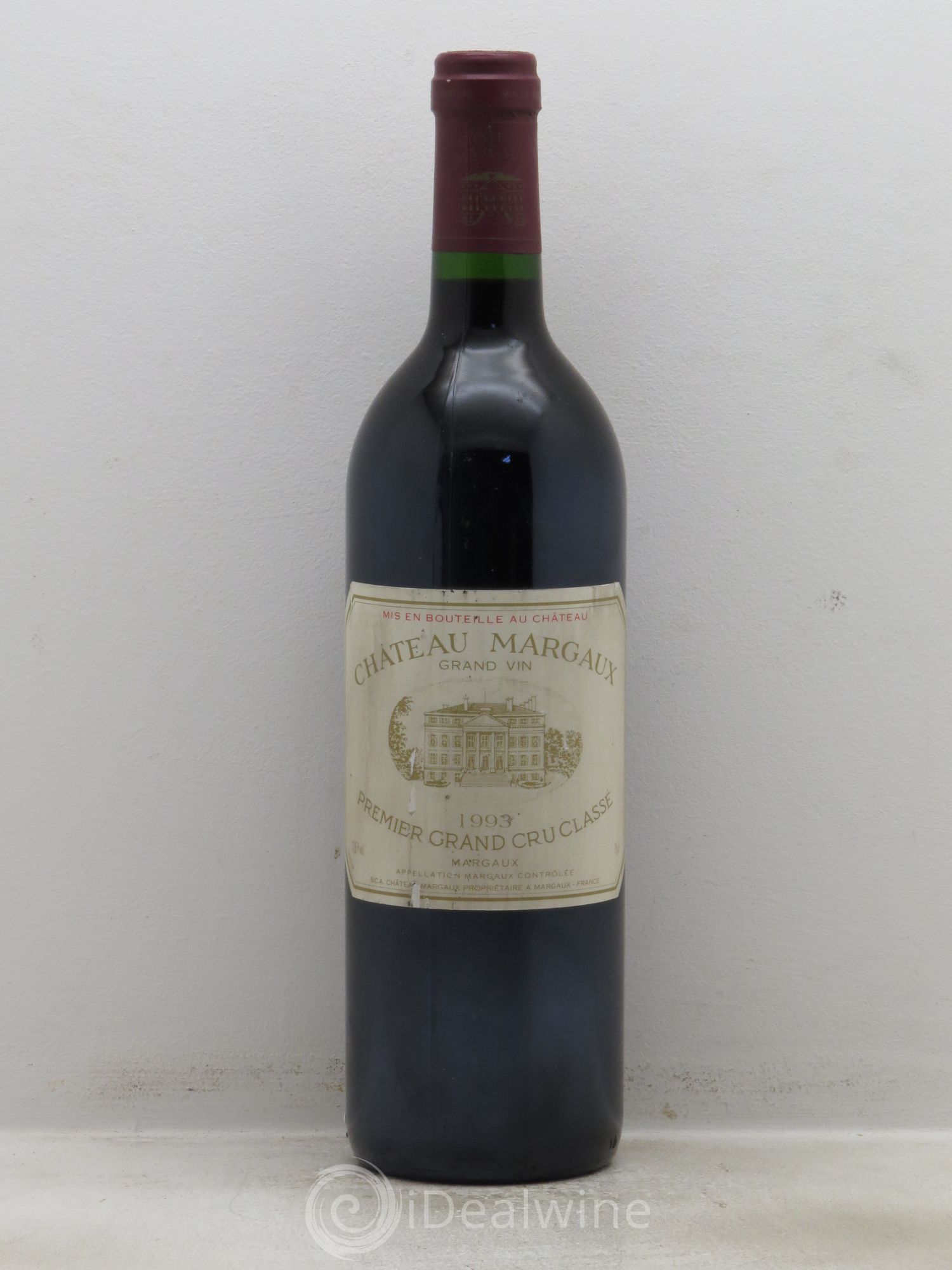 Château Margaux 1er Grand Cru Classé 1993 - Lot de 1 bouteille - 0