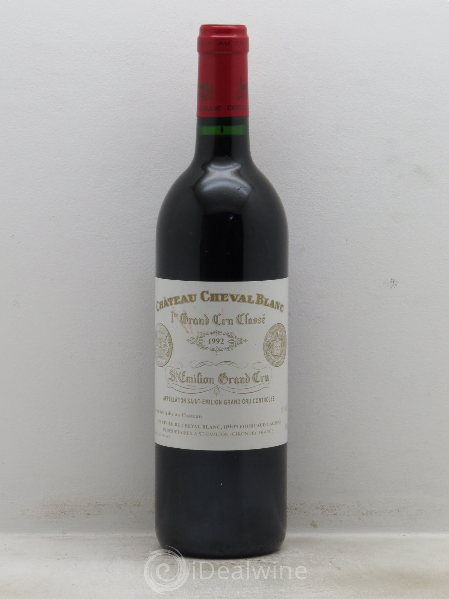 Château Cheval Blanc 1er Grand Cru Classé A 1992 - Lot de 1 bouteille - 0