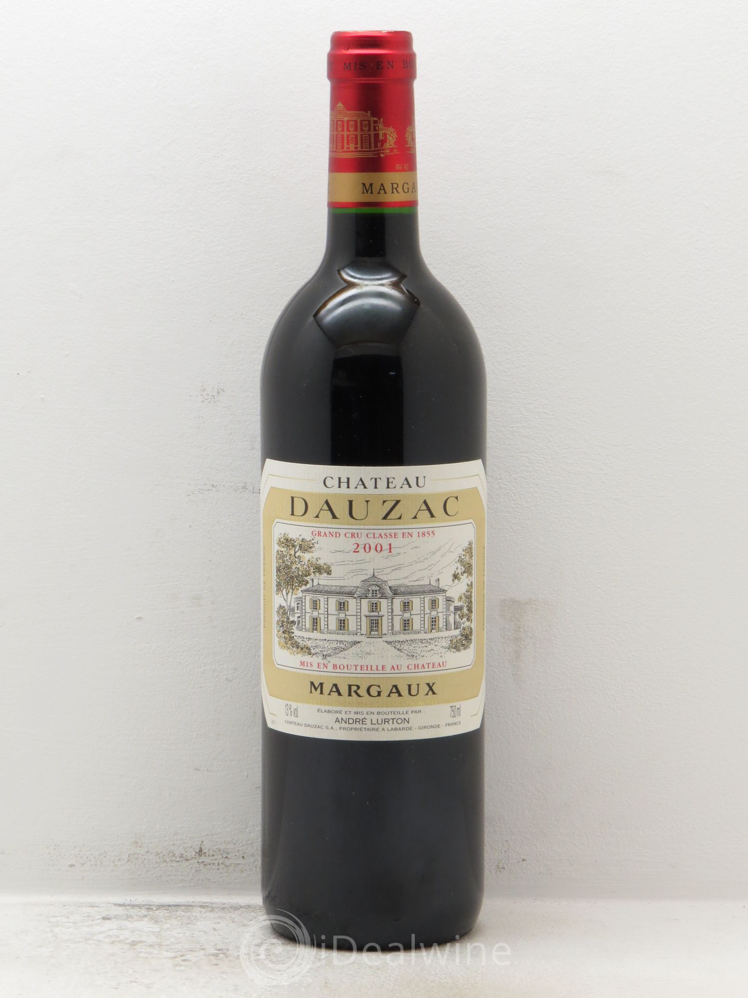 Château Dauzac 5ème Grand Cru Classé 2001 - Lot de 1 bouteille - 0