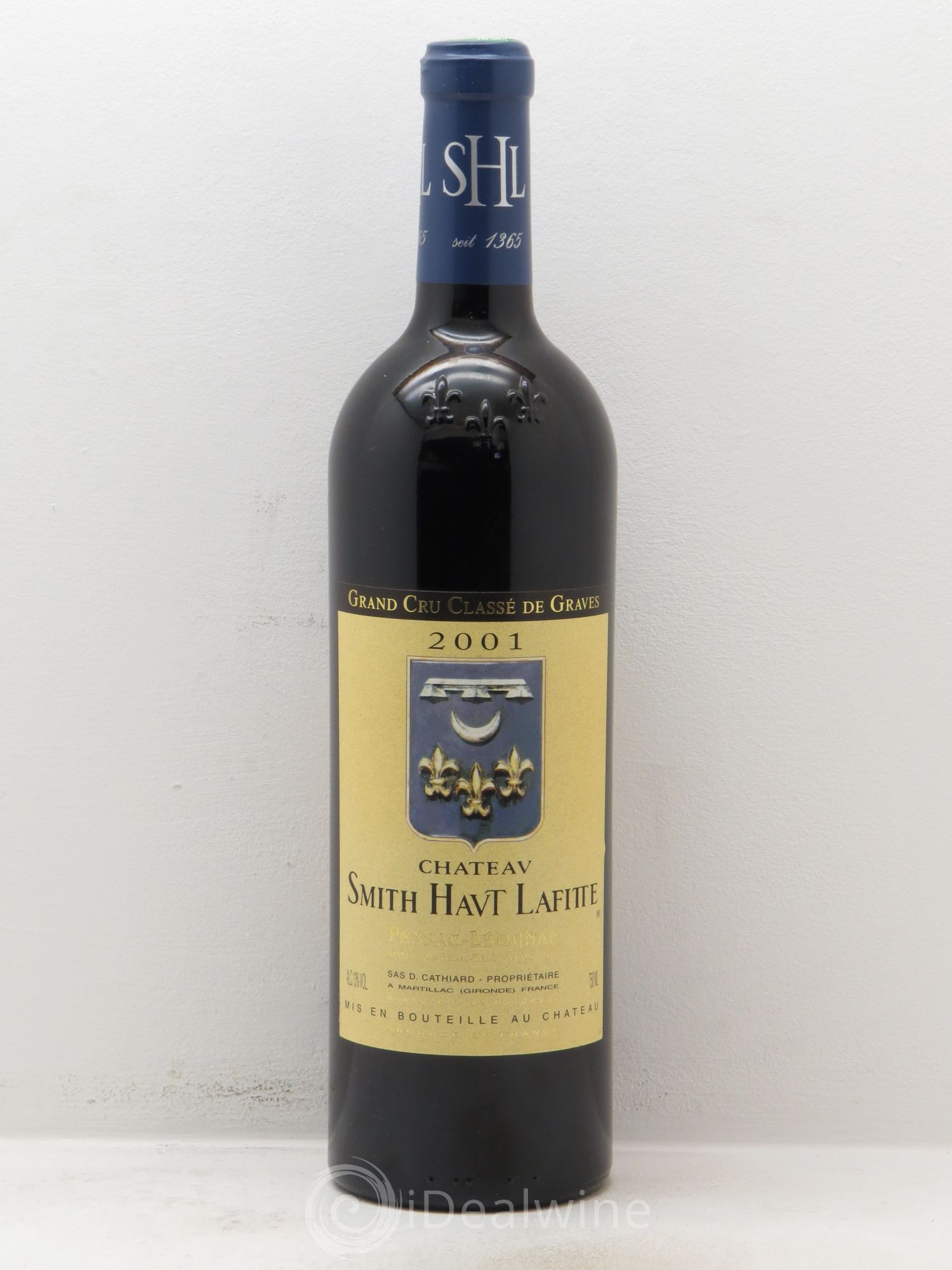 Château Smith Haut Lafitte Cru Classé de Graves 2001 - Lot de 1 bouteille - 0