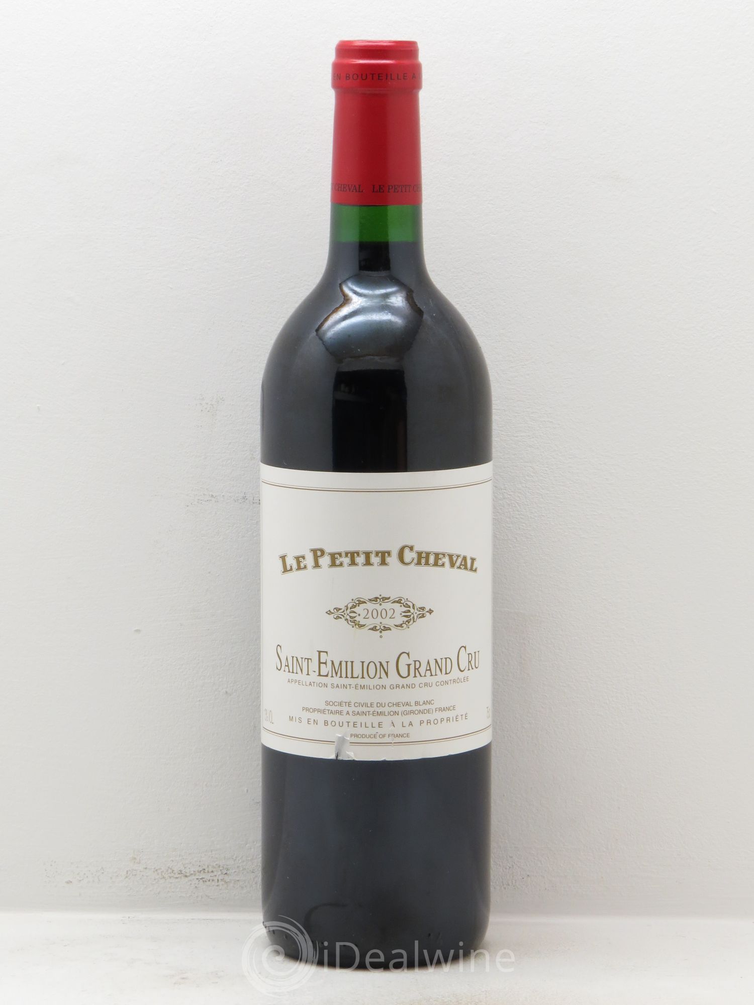 Le Petit Cheval Second Vin 2002 - Lot de 1 bouteille - 0